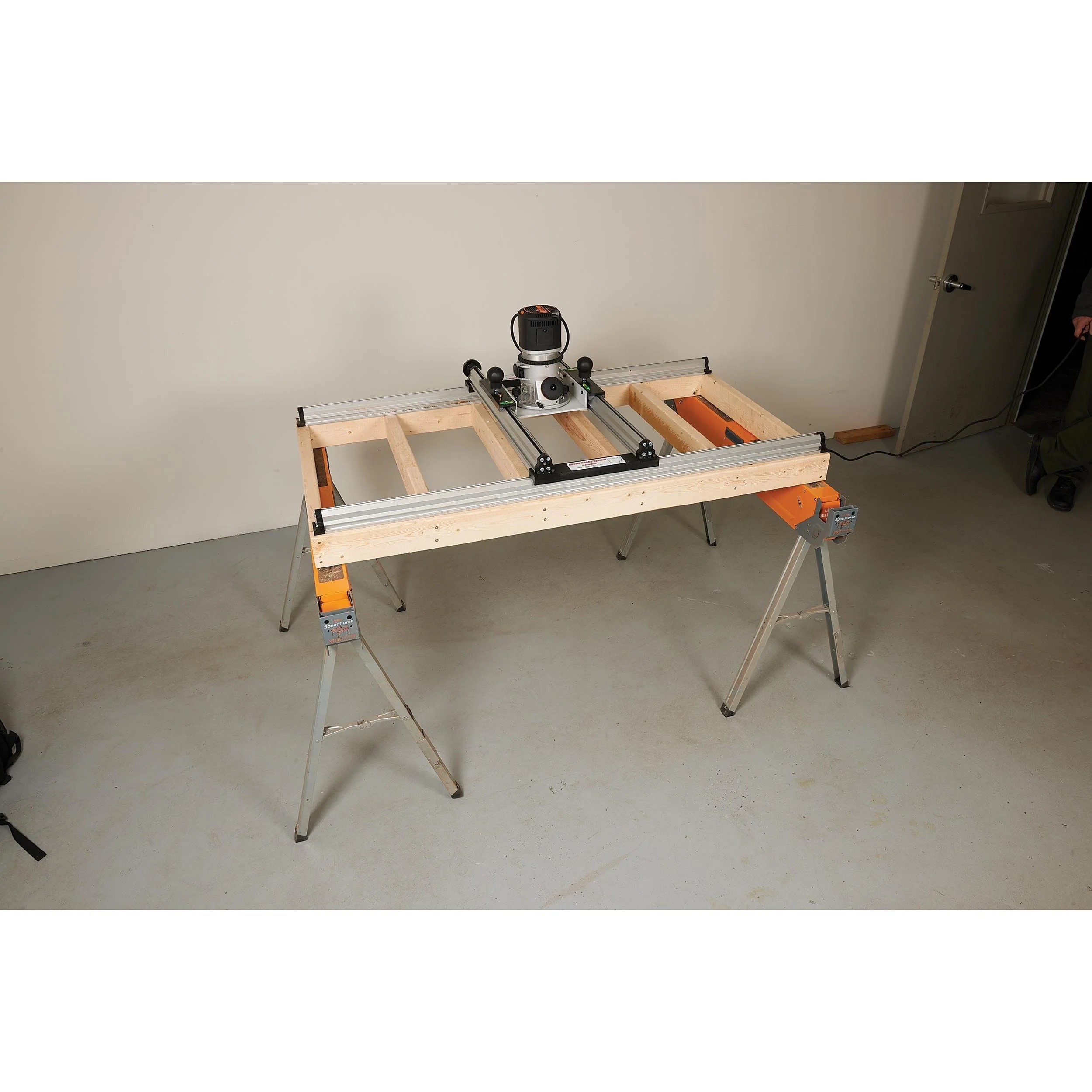 22" x 48" Manual Slab Flattening Router Mill - Image 3