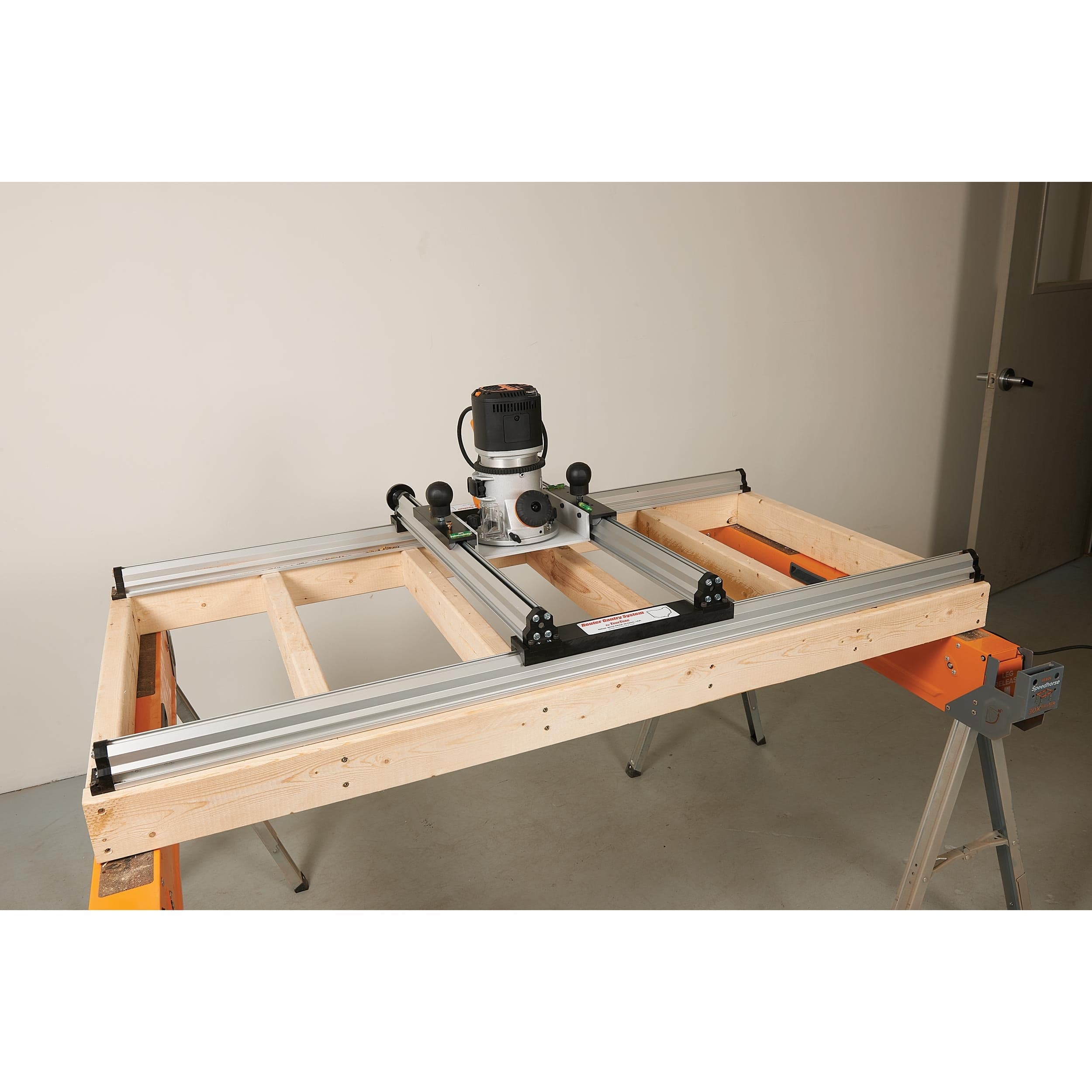 22" x 48" Manual Slab Flattening Router Mill - Image 5