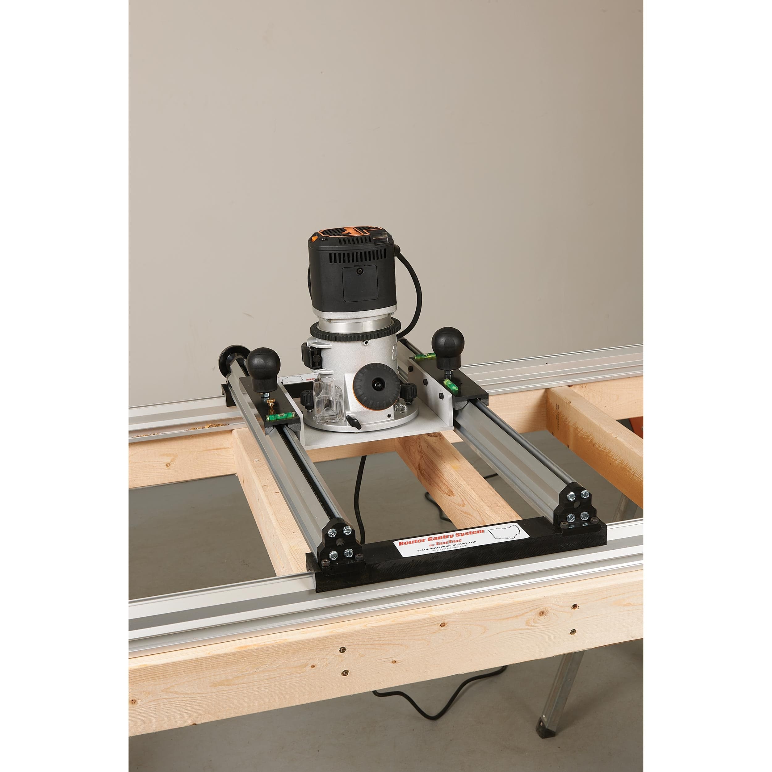 22" x 48" Threaded Slab Flattening Router Mill - Image 2