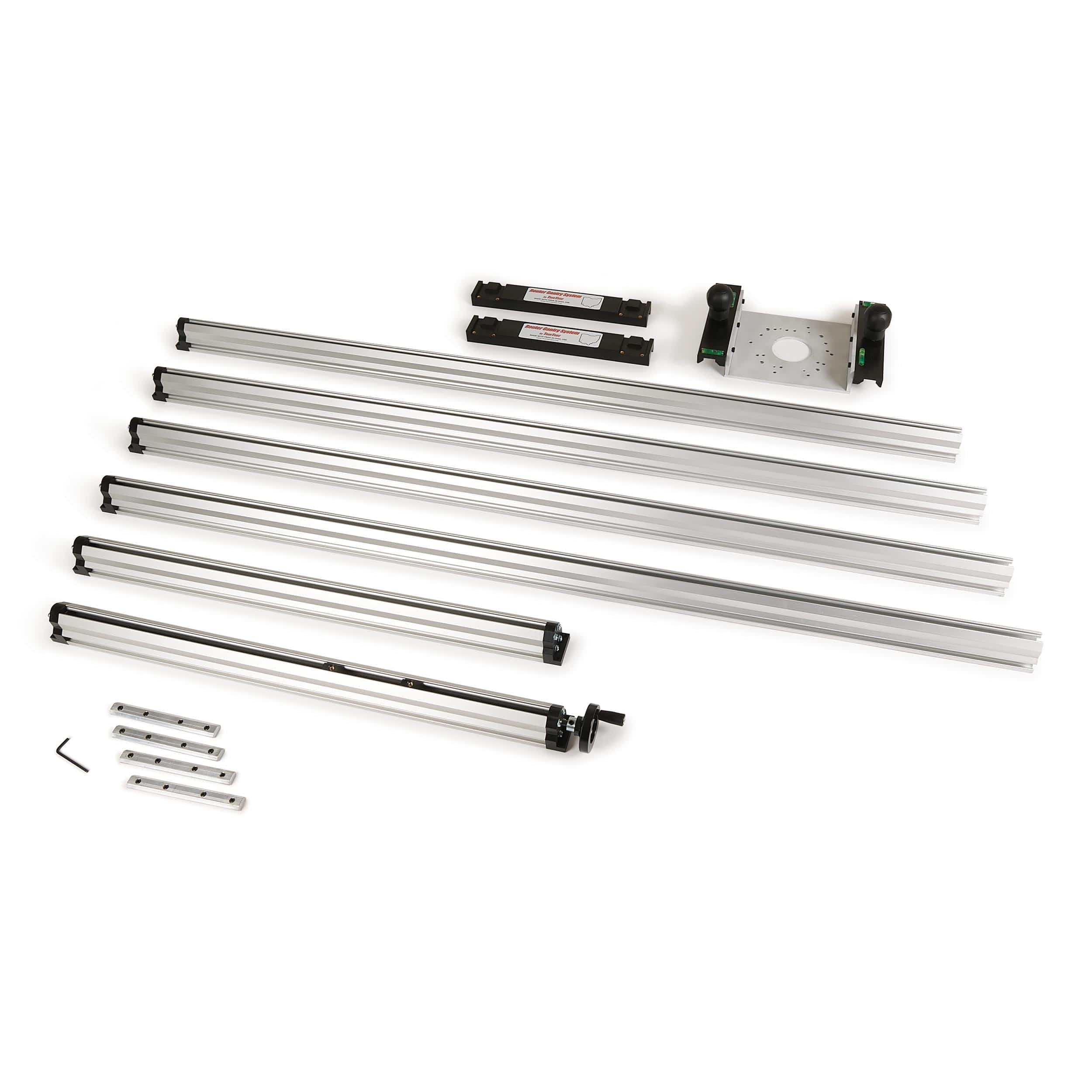 22" x 96" Threaded Slab Flattening Router Mill