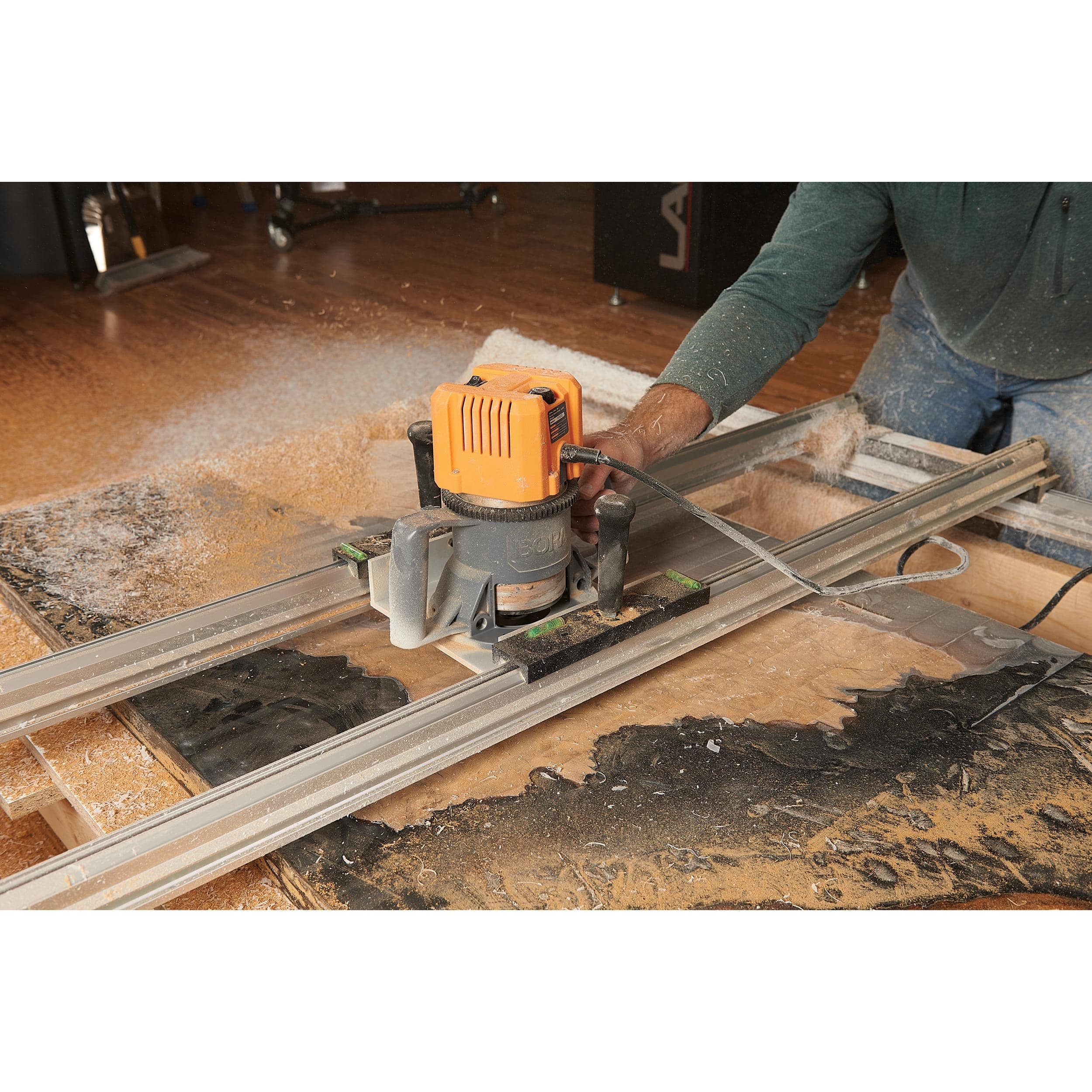 48" x 48" Manual Slab Flattening Router Mill - Image 8