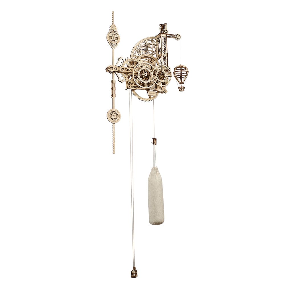 Aero Clock Wooden Craft Kit - Image 2