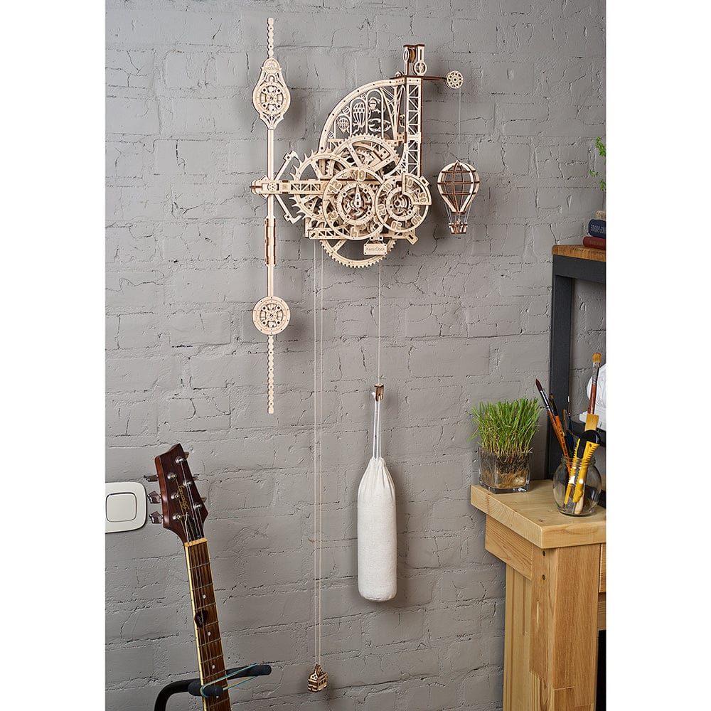 Aero Clock Wooden Craft Kit - Image 3