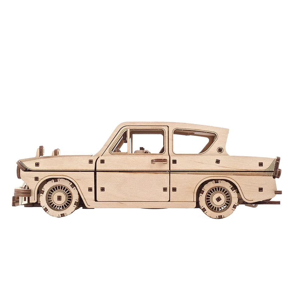 Flying Ford Anglia Wooden Craft Kit - Image 2