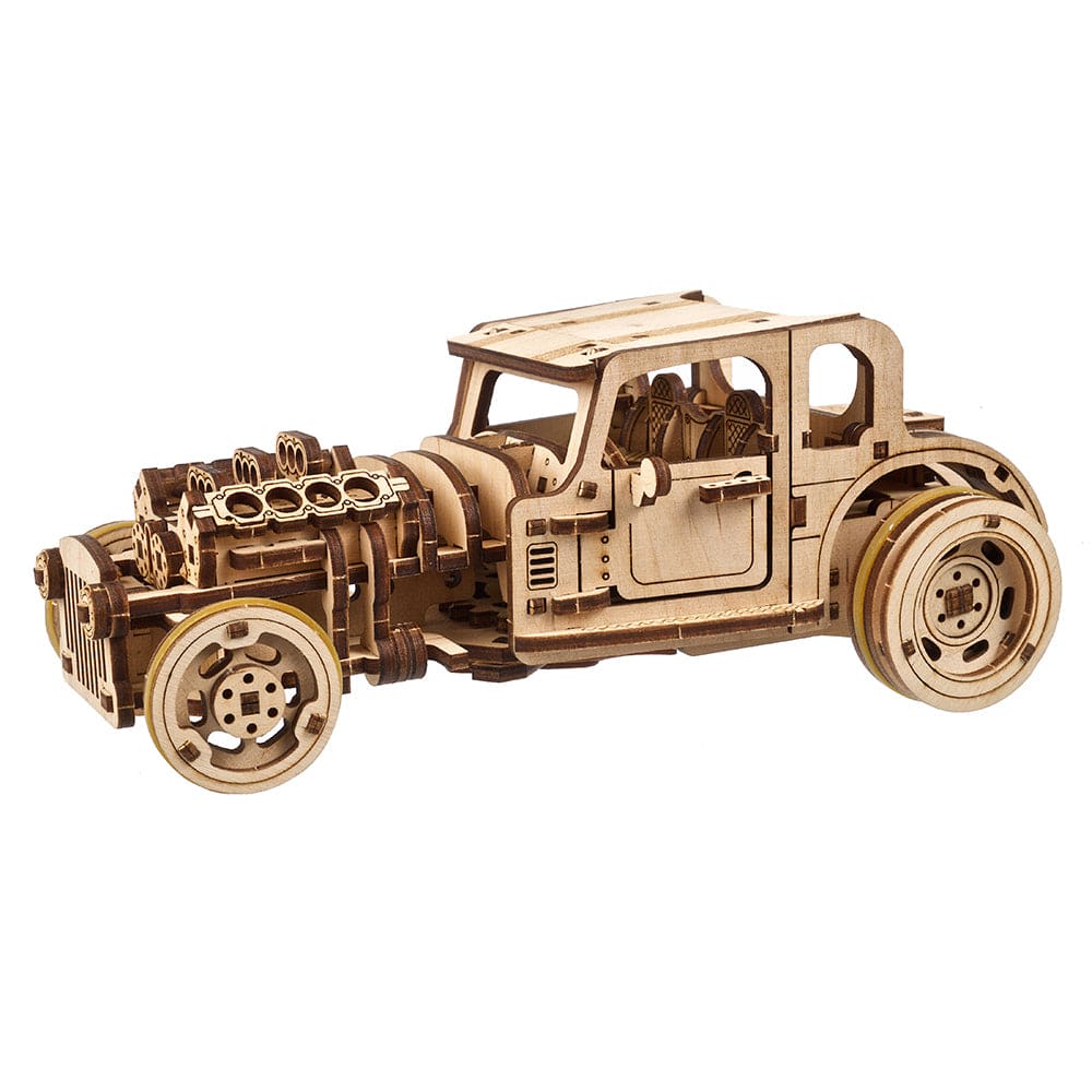 Hot Rod Furious Mouse Wooden Craft Kit - Image 2