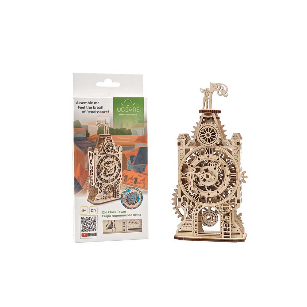 Old Clock Tower Model Kit - Image 4