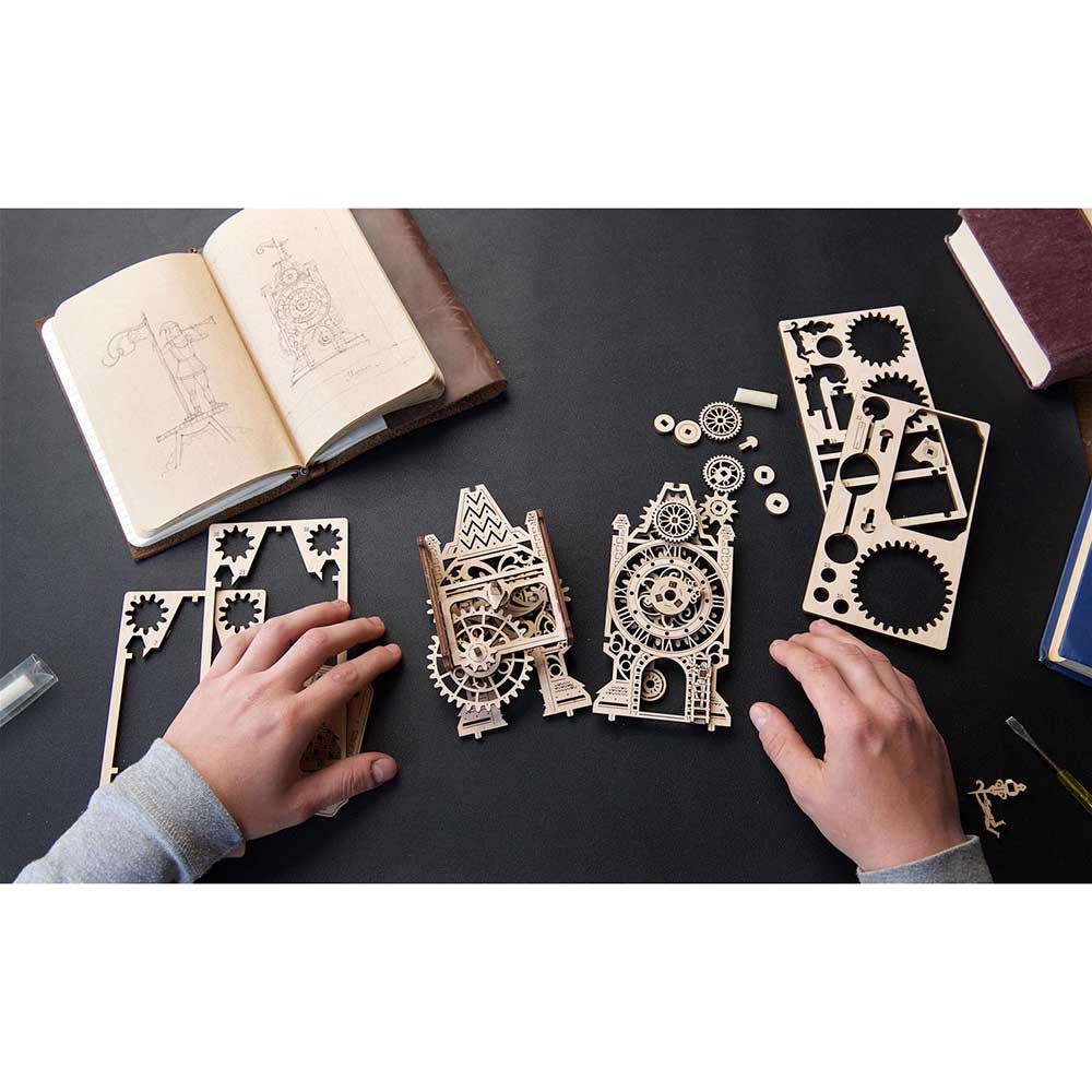 Old Clock Tower Model Kit - Image 5