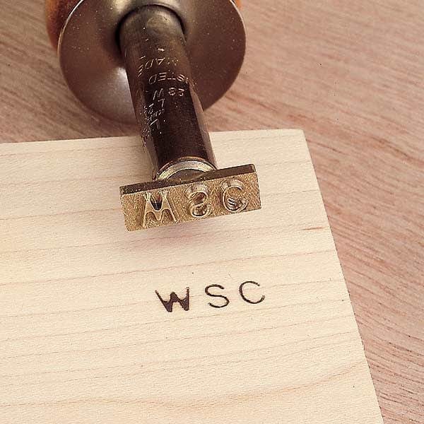 Electric Initial Branding Iron, Complete Kit