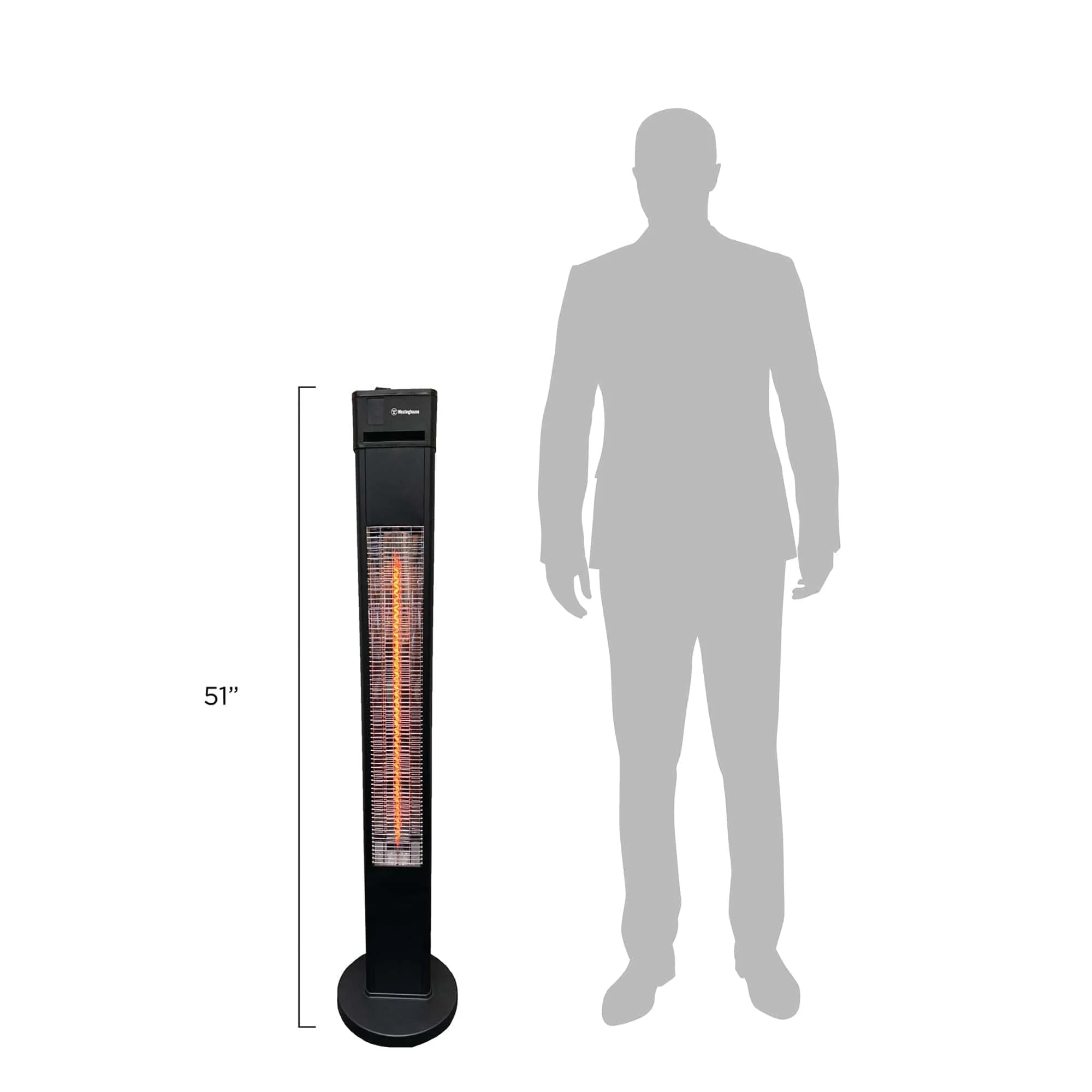 Westinghouse Infrared Electric Outdoor Heater Freestanding - Image 2