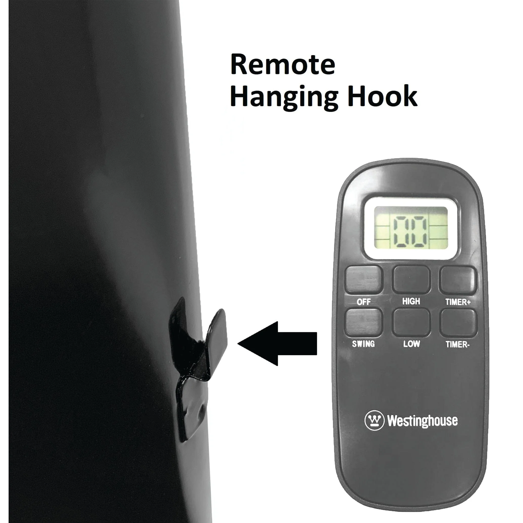Westinghouse Infrared Electric Outdoor Heater - Freestanding  Oscillating With Remote - Image 3