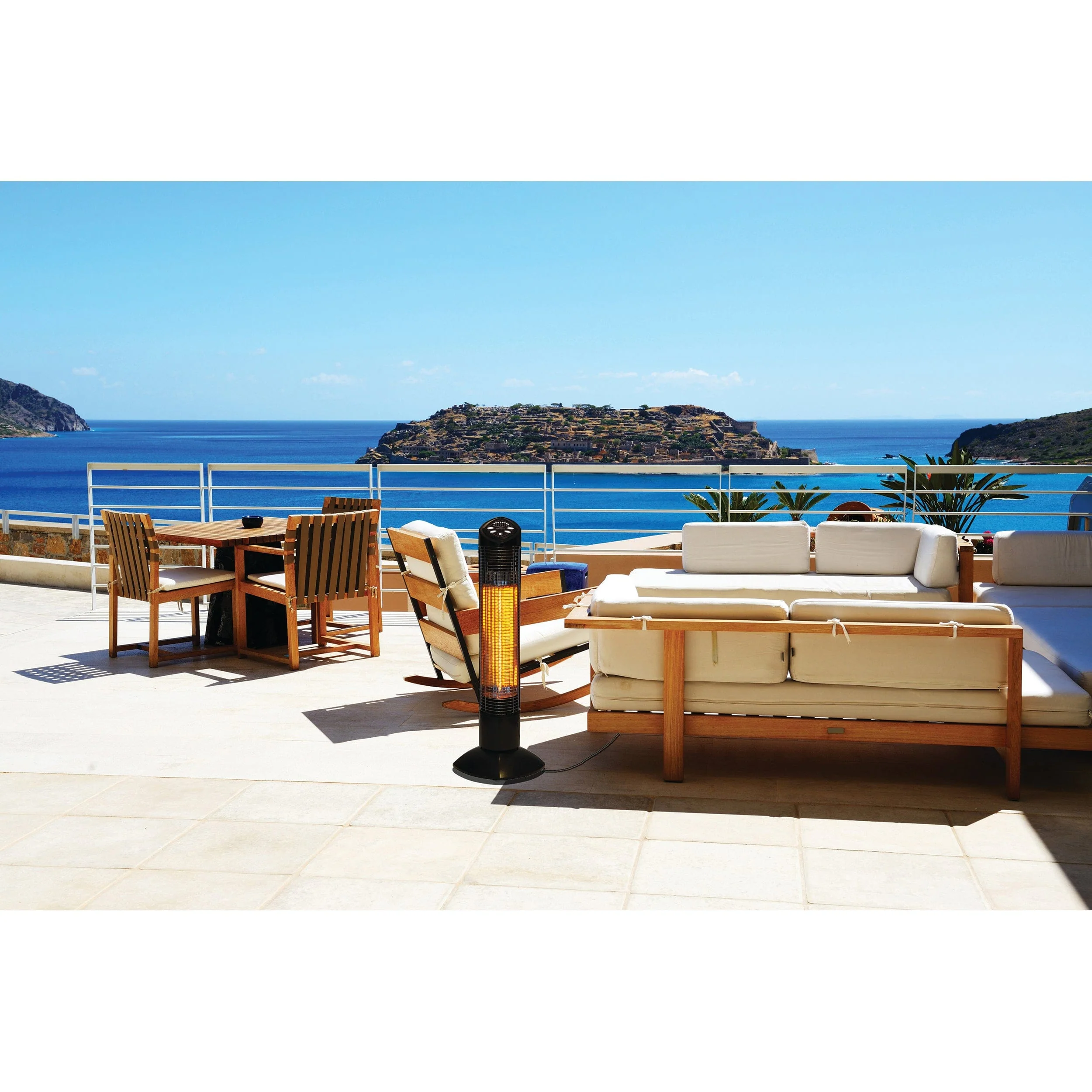 Westinghouse Infrared Electric Outdoor Heater - Freestanding  Oscillating With Remote - Image 8