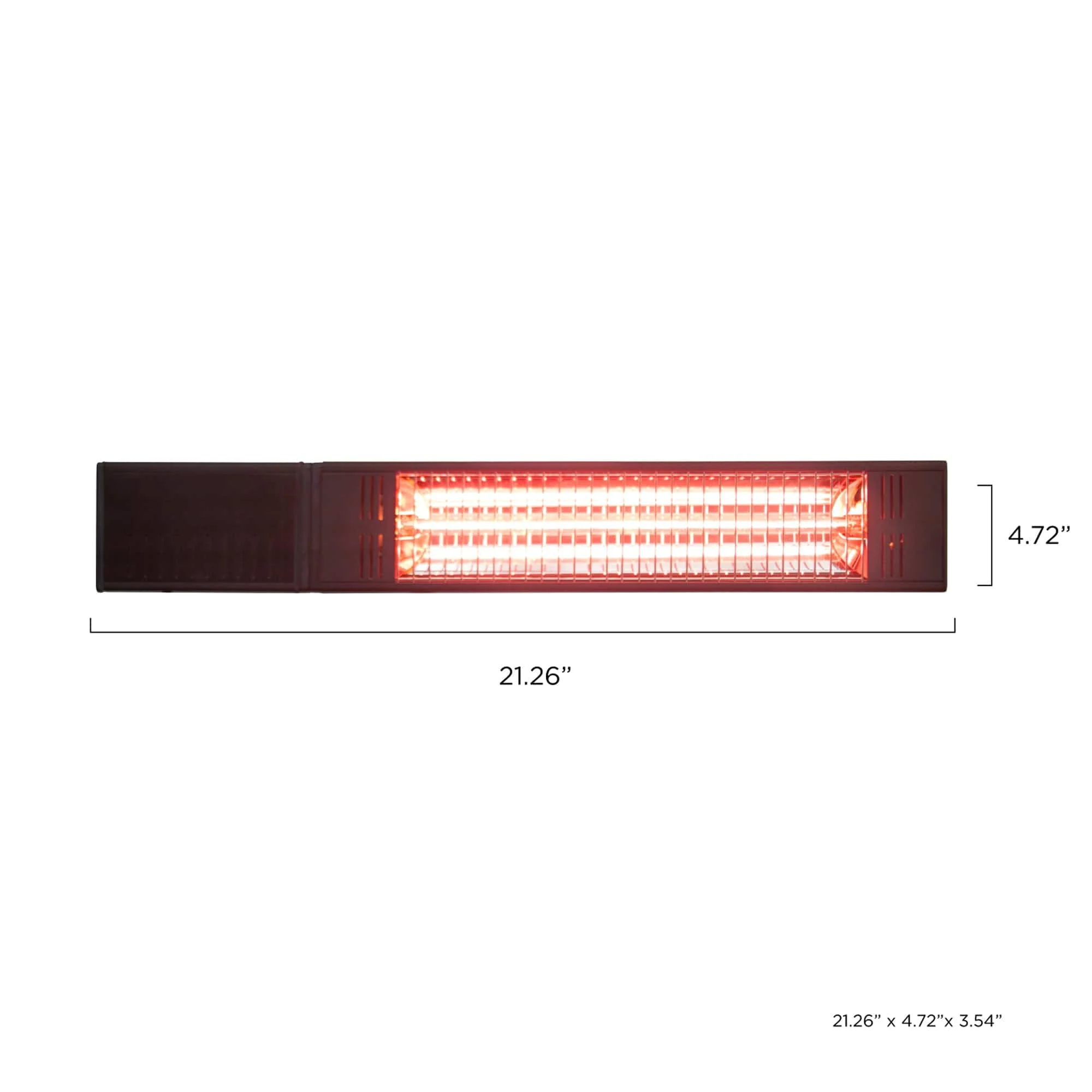 Westinghouse Infrared Electric Outdoor Heater - Wall Mounted with Gold Tube and Remote Control - Image 7