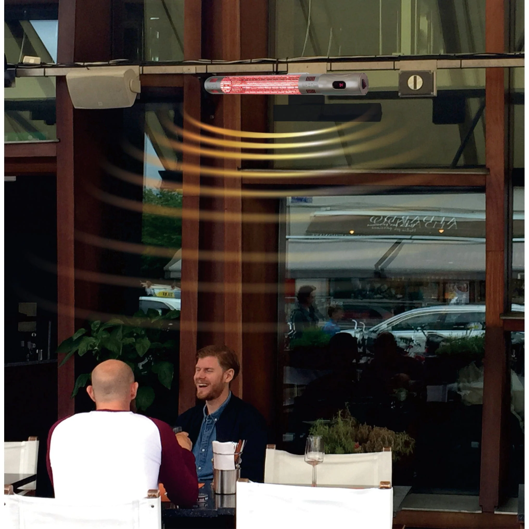 Westinghouse Infrared Electric Outdoor Heater - Wall Mounted with Remote - Image 5