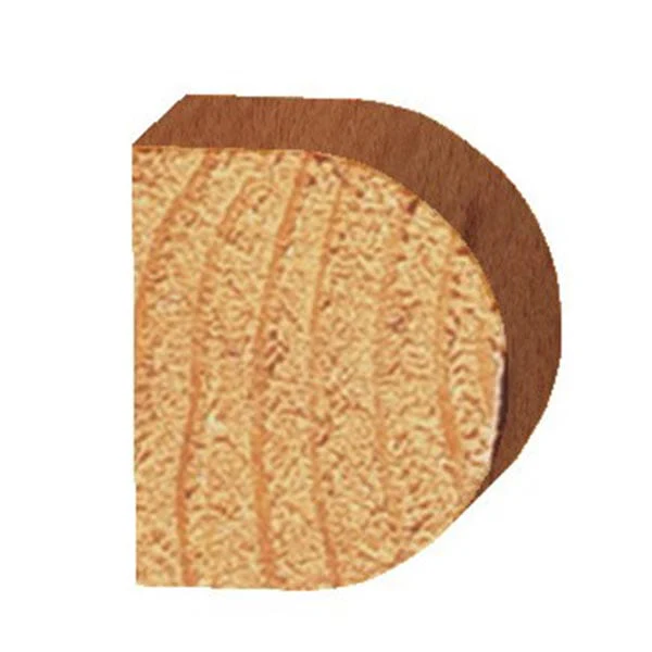 1433 Half Round (Bull Nose) Router Bit 1/2" SH 3/8" R X 3/4" Co X 1-1/4" CL 1-5/8" D - Image 2