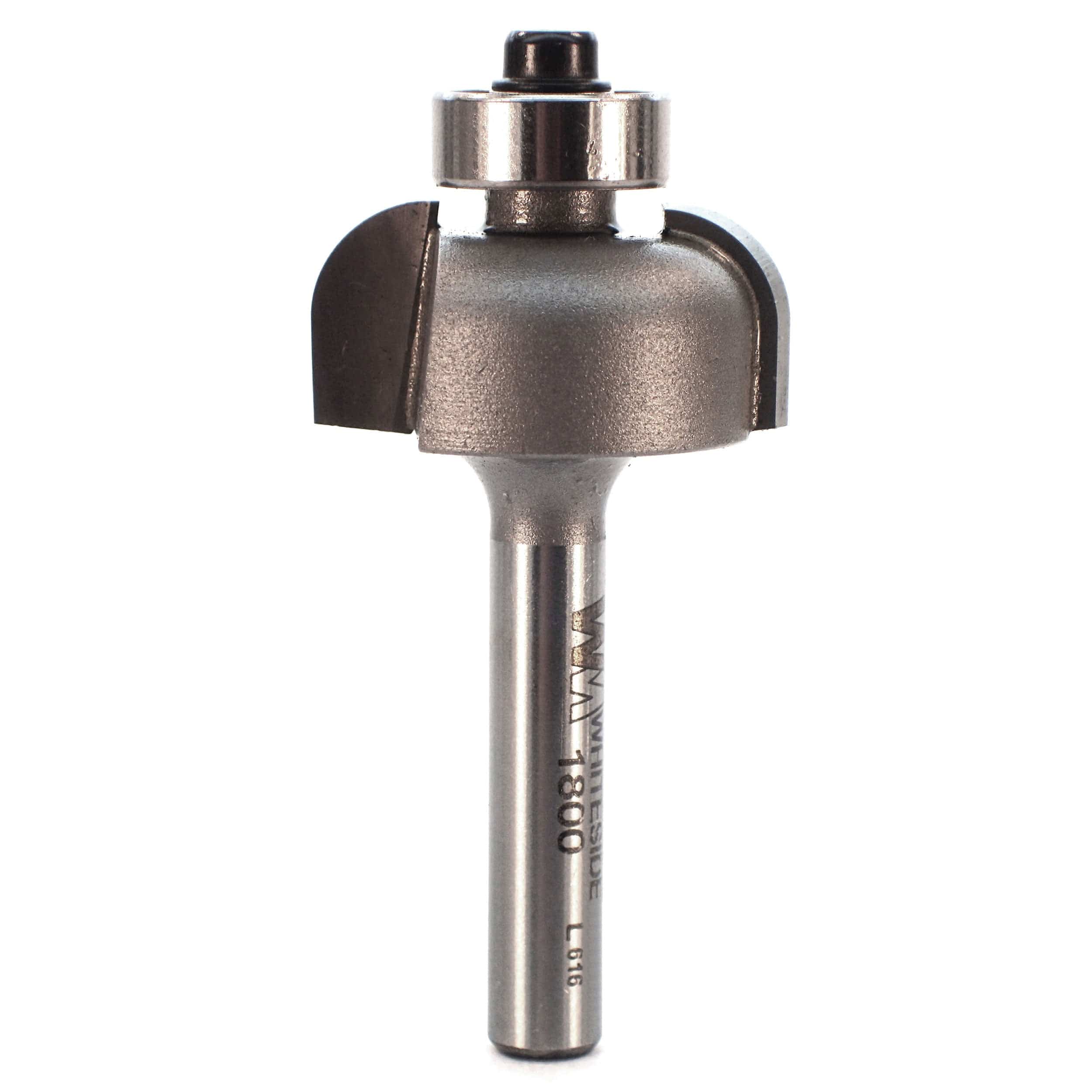 1800 Cove Router Bit 1/4" SH 1/4" R X 1" D X 1/2" CL