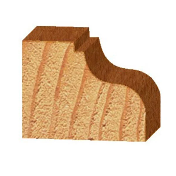 3214 Ogee Fillet Router Bit 1/4" SH 3/16" R 1-3/8" D X 5/8" CL X 2-1/8" OL - Image 2
