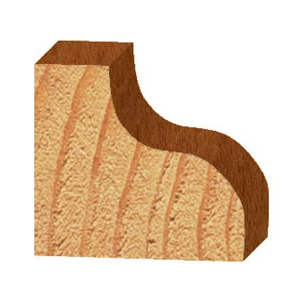3224 Ogee Router Bit 1/4" SH 1/4" R 1-1/2" D X 5/8" CL X 2-1/8" OL - Image 2