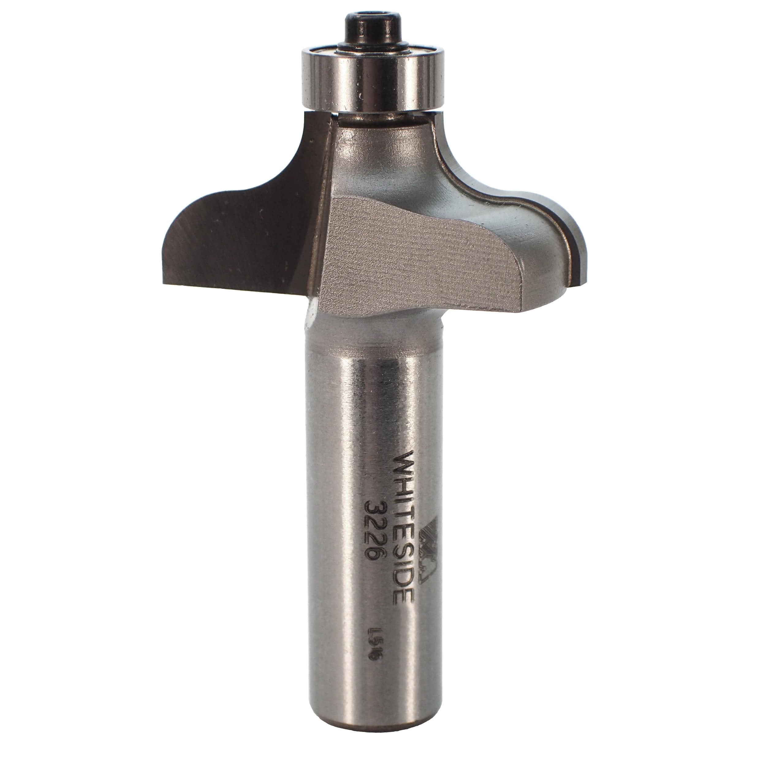 3226 Ogee Router Bit 1/2" SH 1/4" R 1-1/2" D X 5/8" CL X 2-3/8" OL