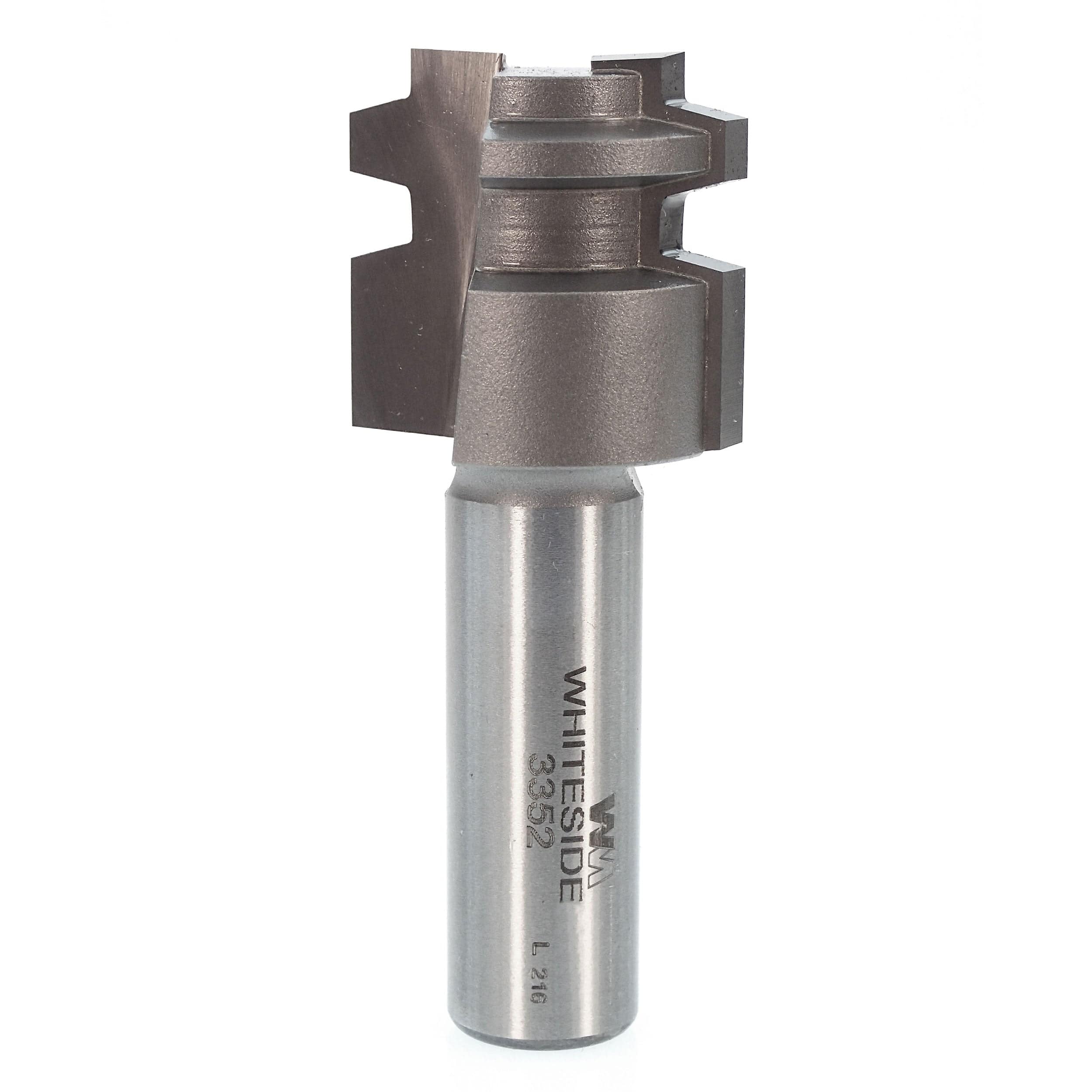 3352 Locking Drawer Glue Joint Router Bit 1" D X 1" CL 1/2" SH