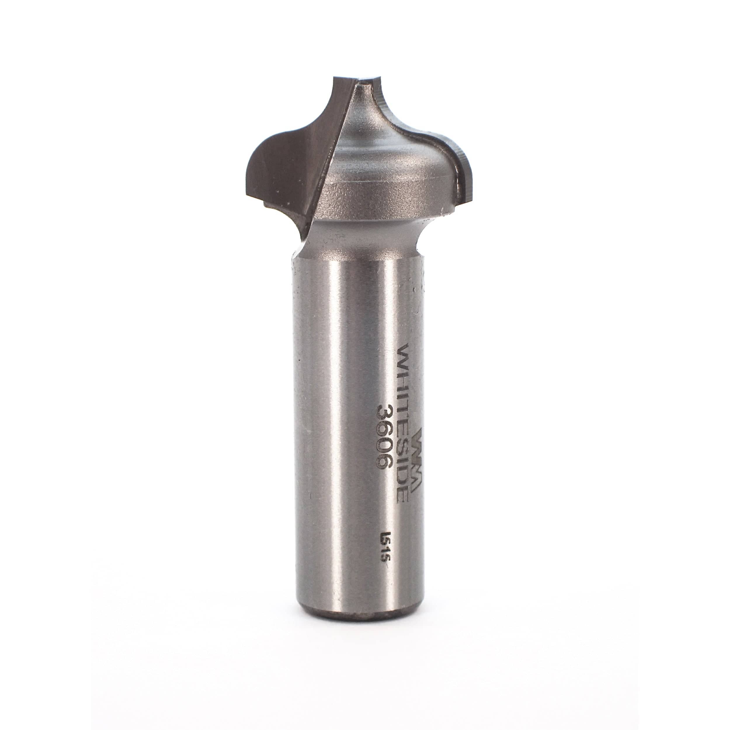 3606 Plunge Ogee Router Bit 1/2" SH 3/16" R 3/16" SD X 7/8" ld X 1/2" CL X 2" OL
