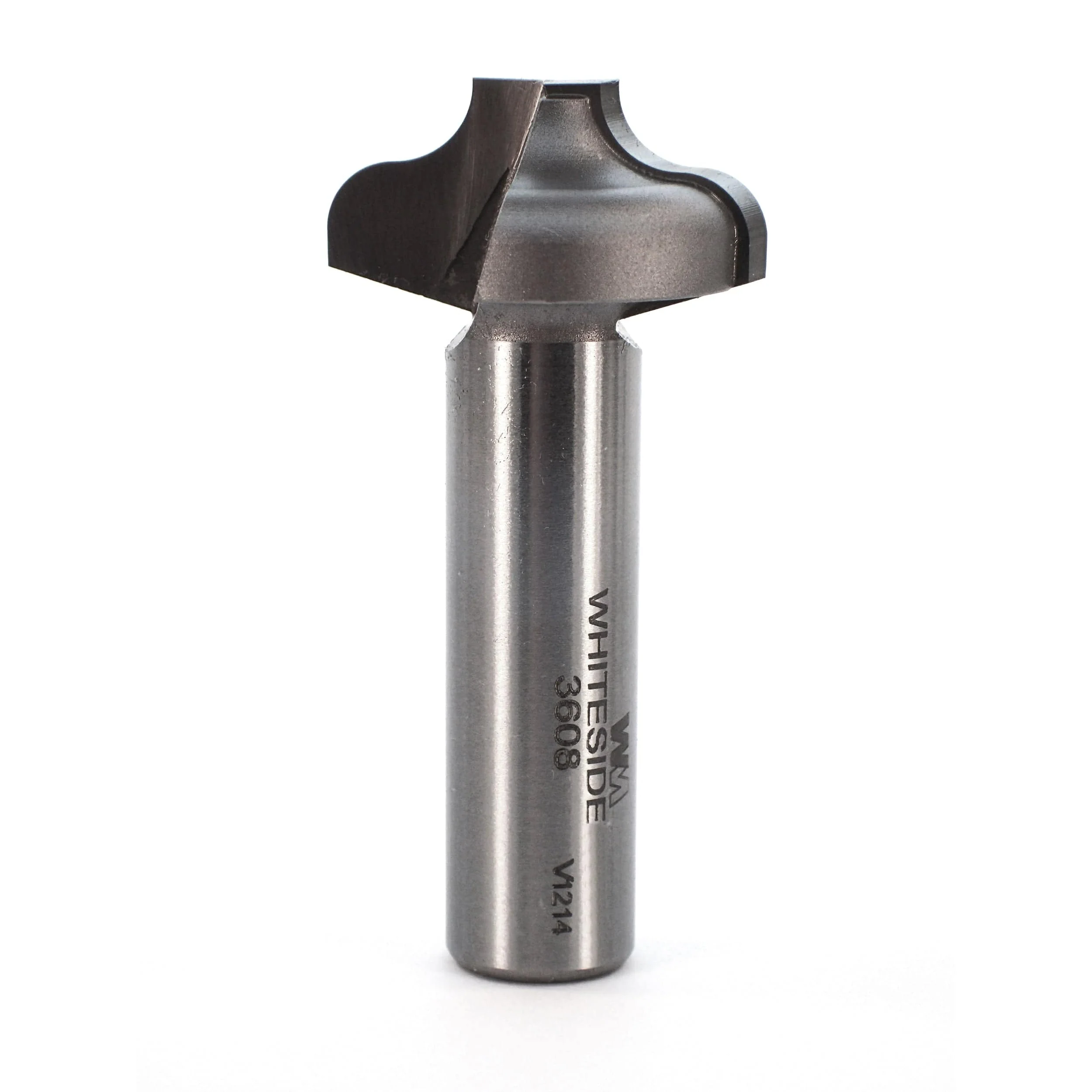 3608 Plunge Ogee Router Bit 1/2" SH 3/16" R 3/16" SD X 1-1/8" ld X 1/2" CL X 2-1/4" OL