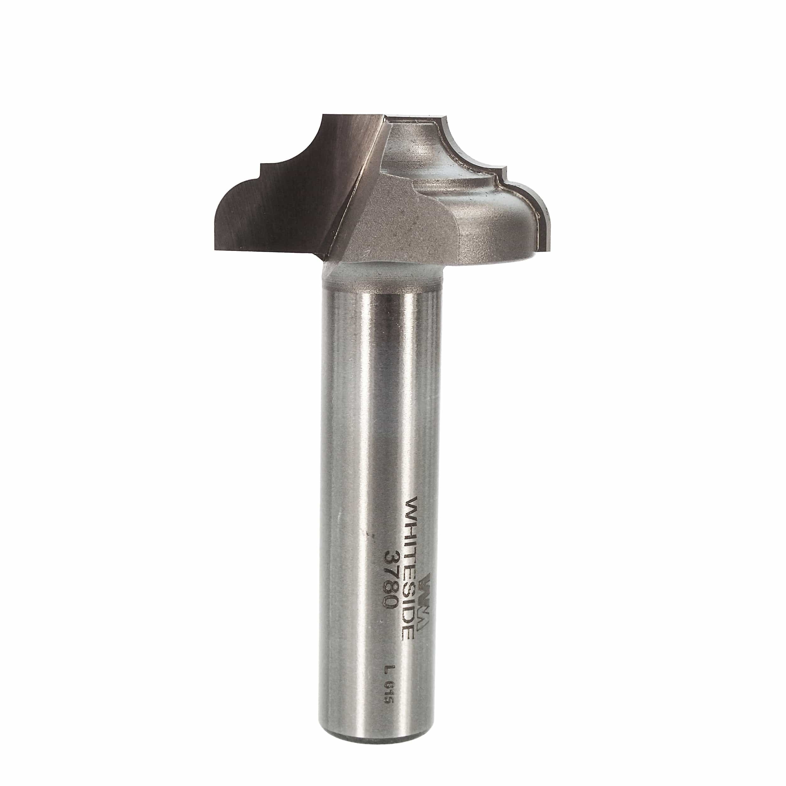 3780 Classical Flat Bottom Router Bit 1/2" SH 13/64" R 1-3/8" D X 9/16" CL X 2-1/2" OL