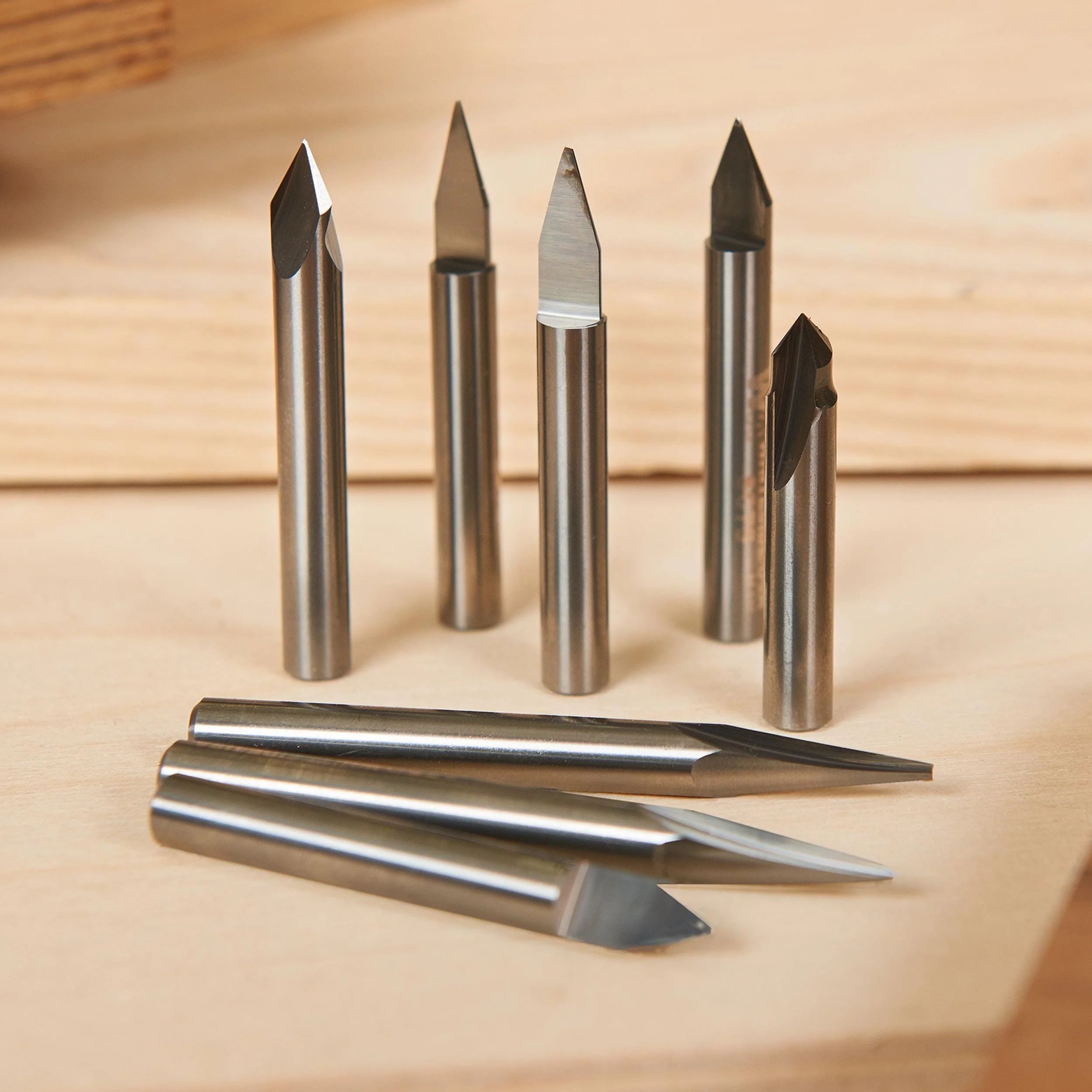 CNC Router Bit Set - 1/4" SH - Image 7