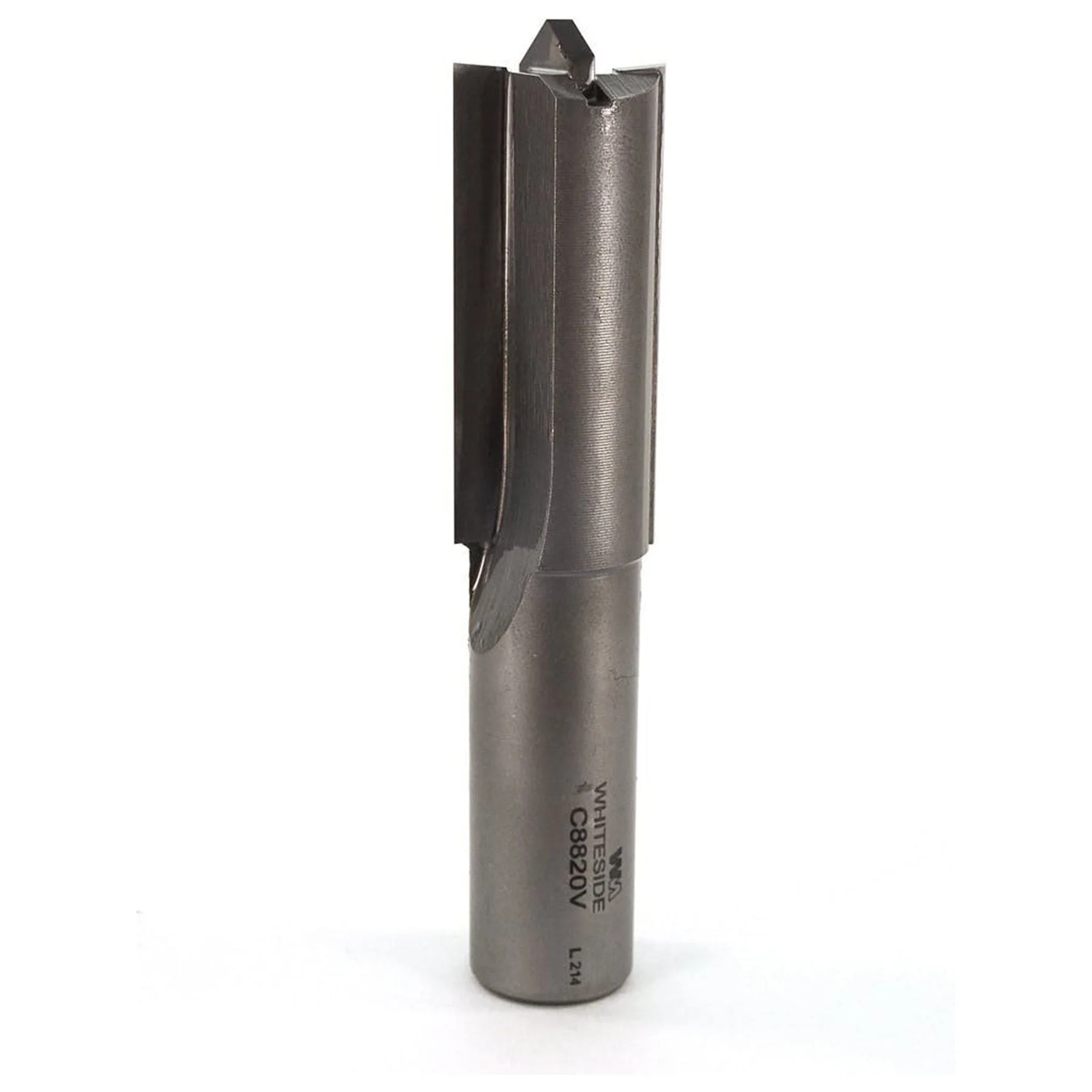 CNC Router Bit Vee Bottom 3/4" SH 7/8" CD 2" CL 3-1/4" OL 2 FL