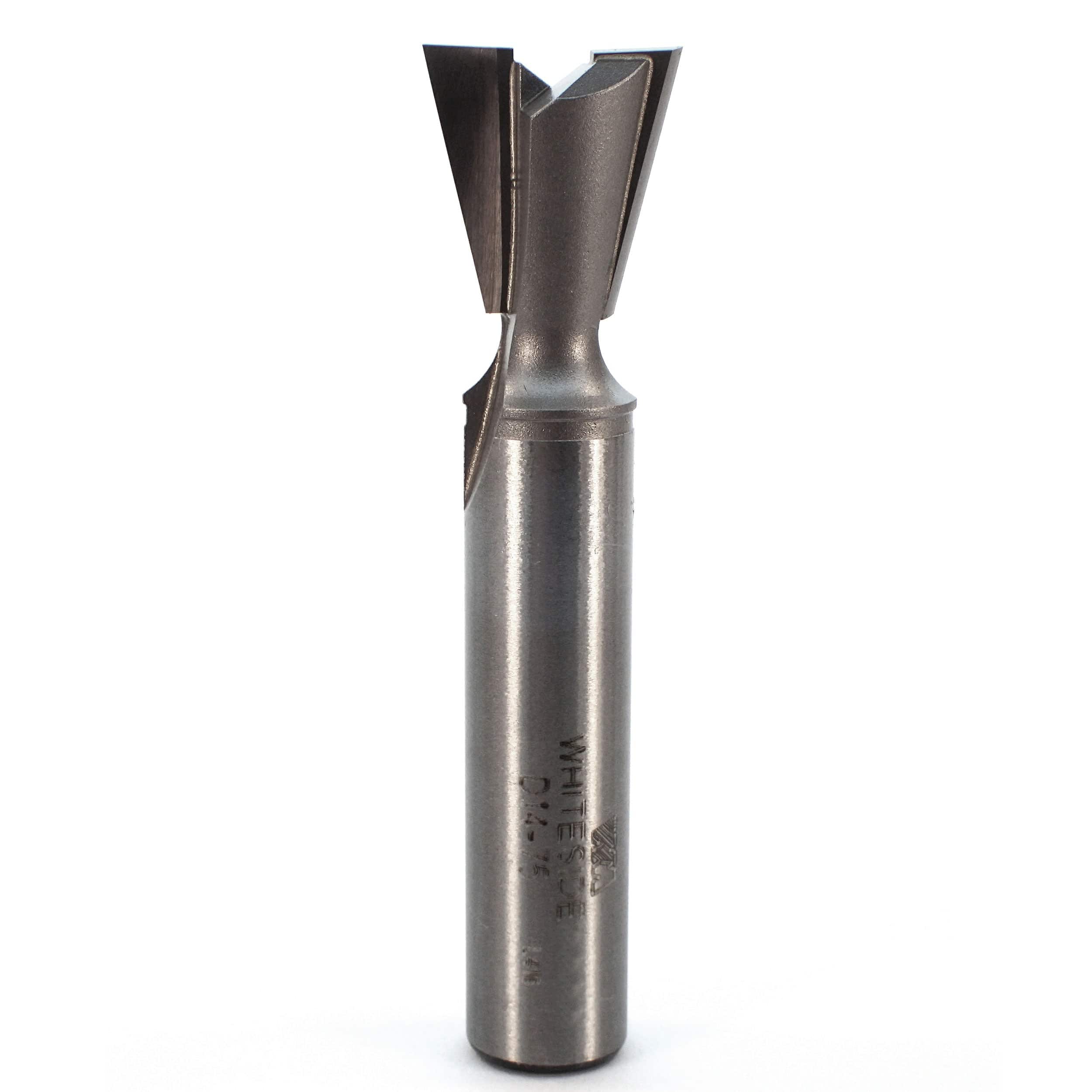 D14-75 Dovetail Router Bit 14 Degree 1/2" SH 3/4" D x 3/4" C x 3" OL