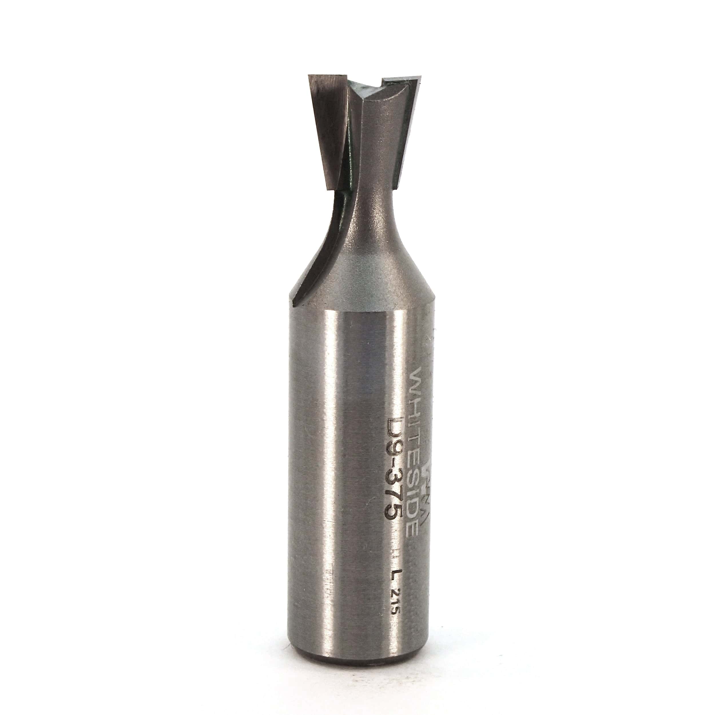 D9-375 Dovetail Router Bit 9 Degree 1/2" SH 3/8" D x 3/8" C x 2" OL