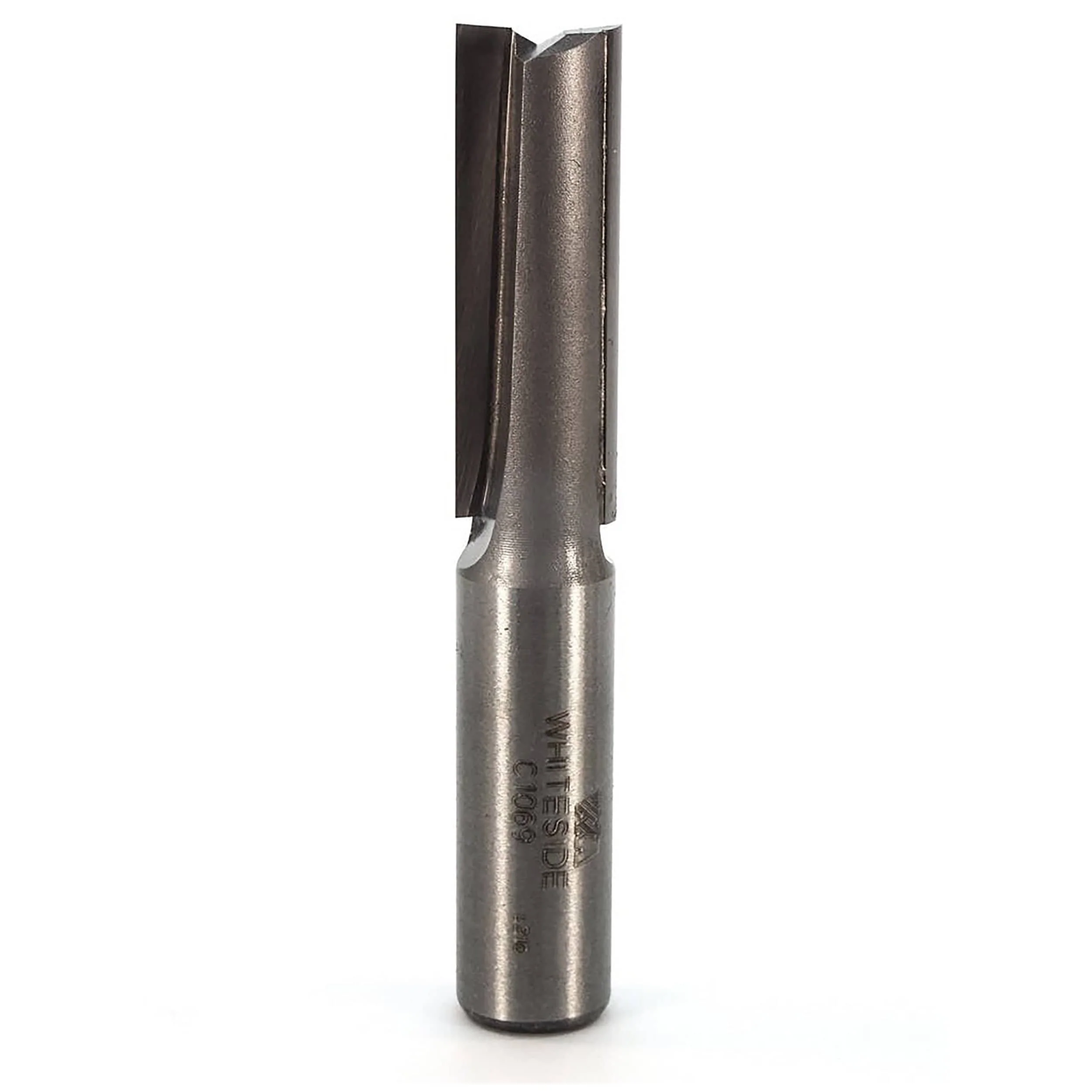 Double Flute Straight Cut CNC Router Bit - 1/2" SH - Image 2