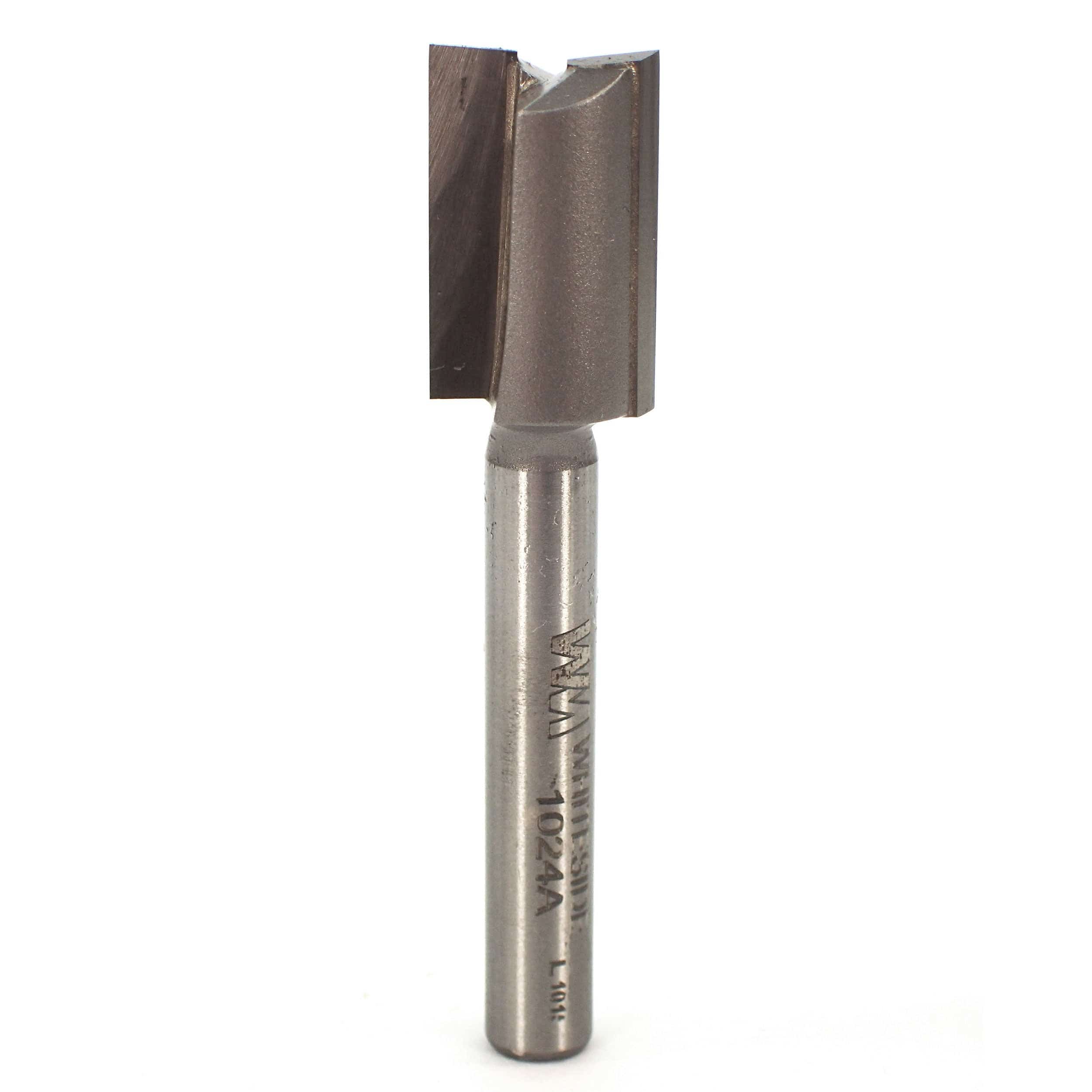 Double Flute Straight Cut Router Bit - 1/4" SH - Image 10
