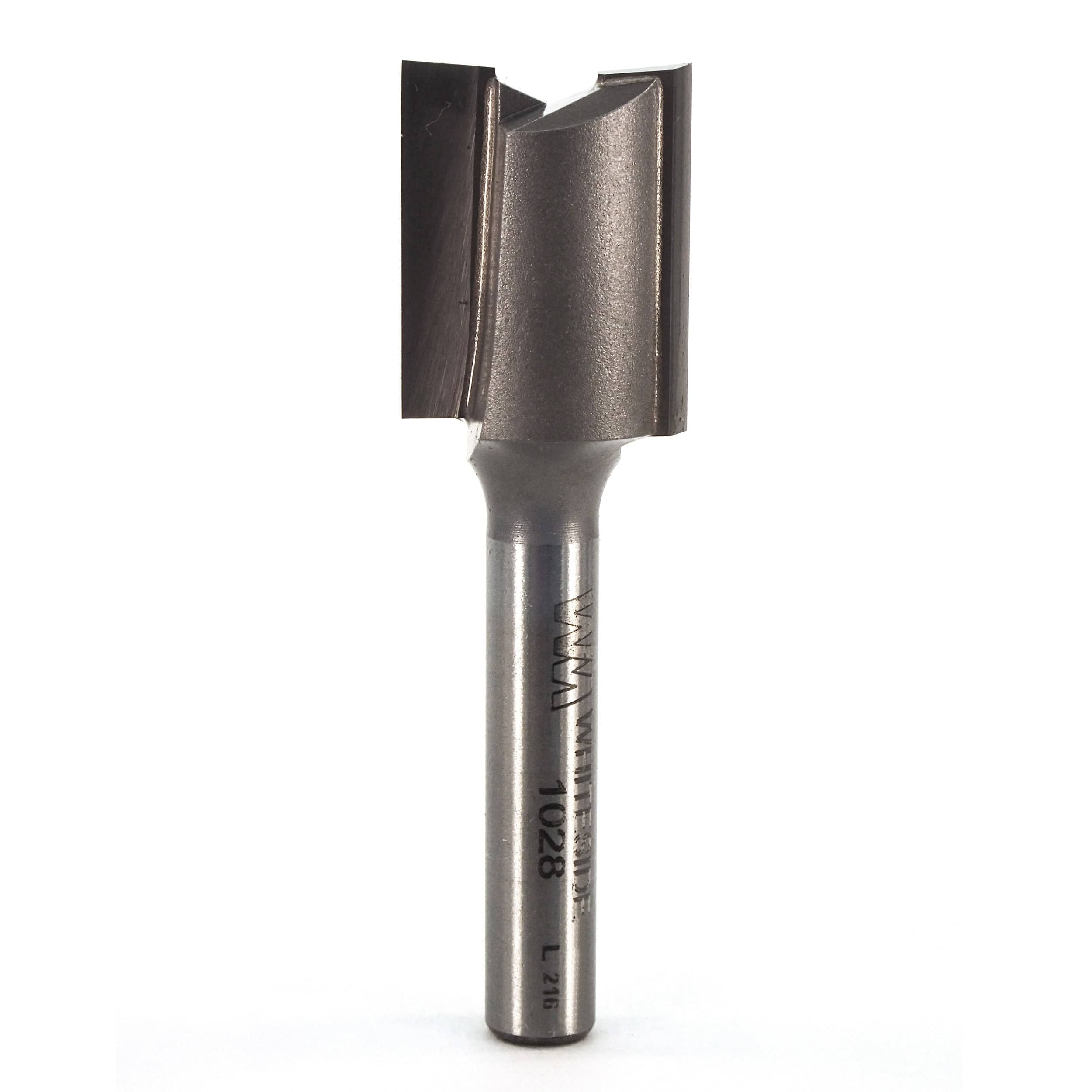 Double Flute Straight Cut Router Bit - 1/4" SH - Image 15