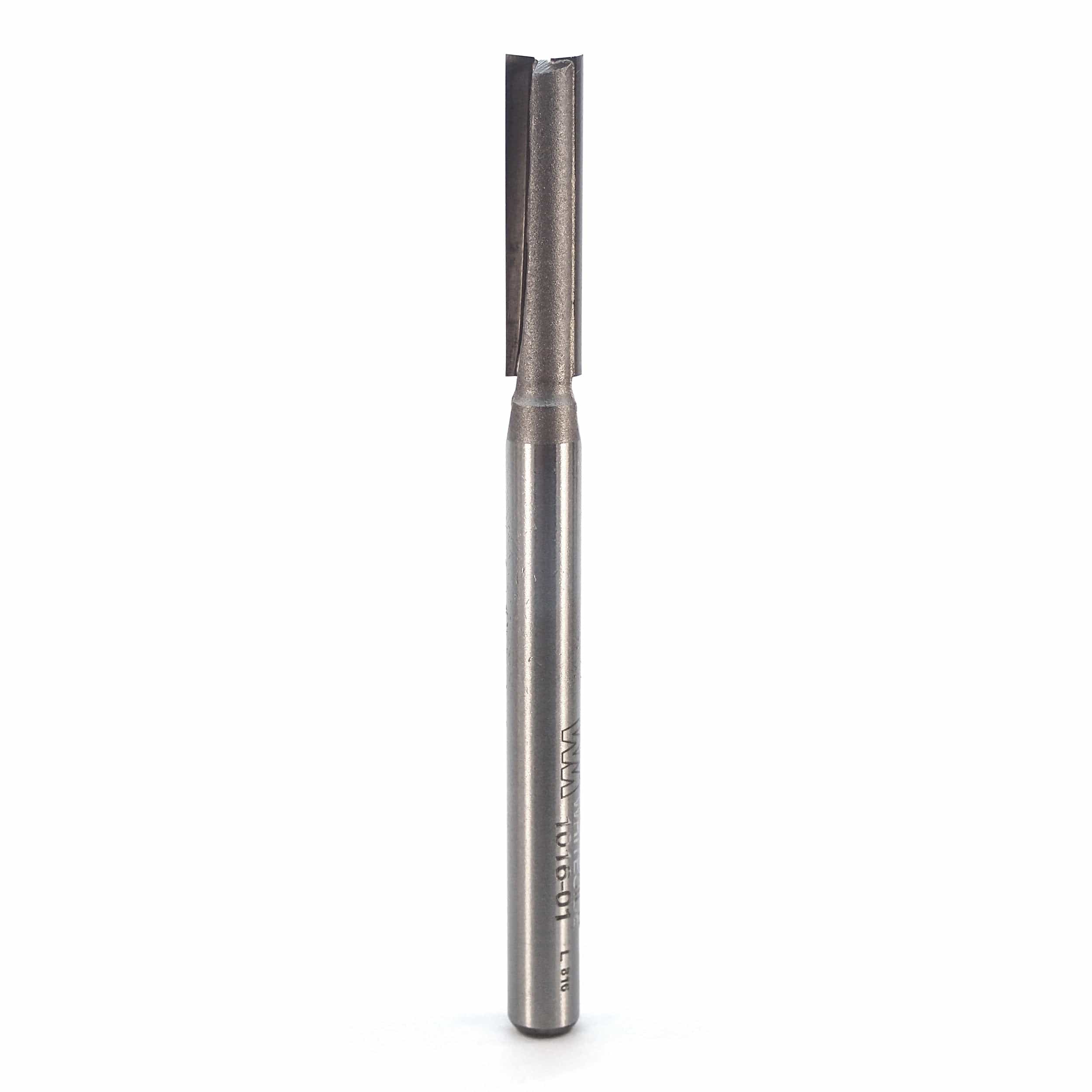 Double Flute Straight Cut Router Bit - 1/4" SH - Image 4