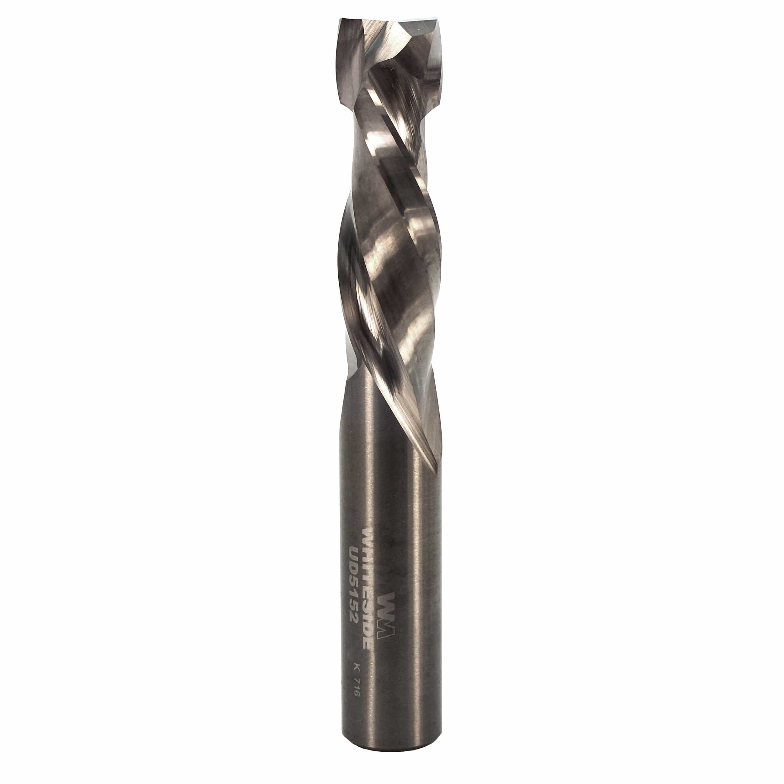 Double Flute Up/Down Cut Spiral Router Bit - Solid Carbide - Image 3