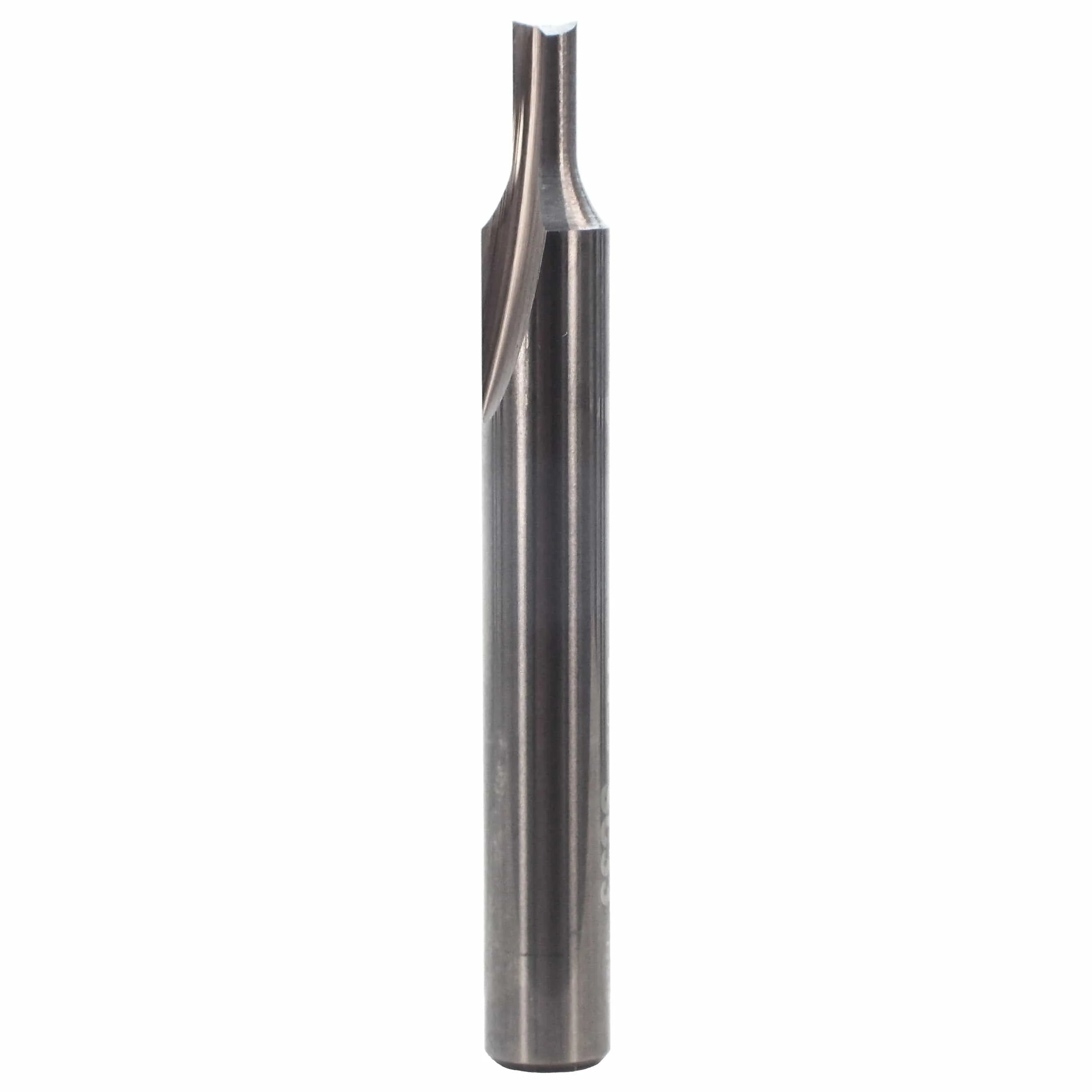 Flat Bottom Veining Router Bit - Solid Carbide - 1/4" SH