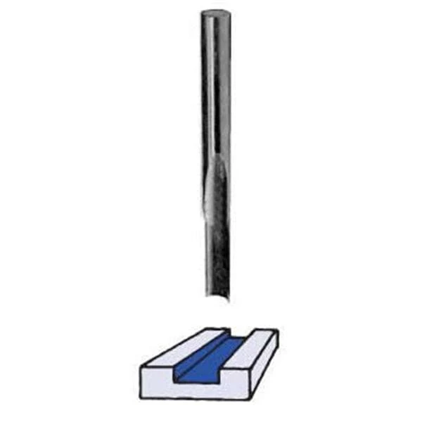 O-Flute Straight Router Bit