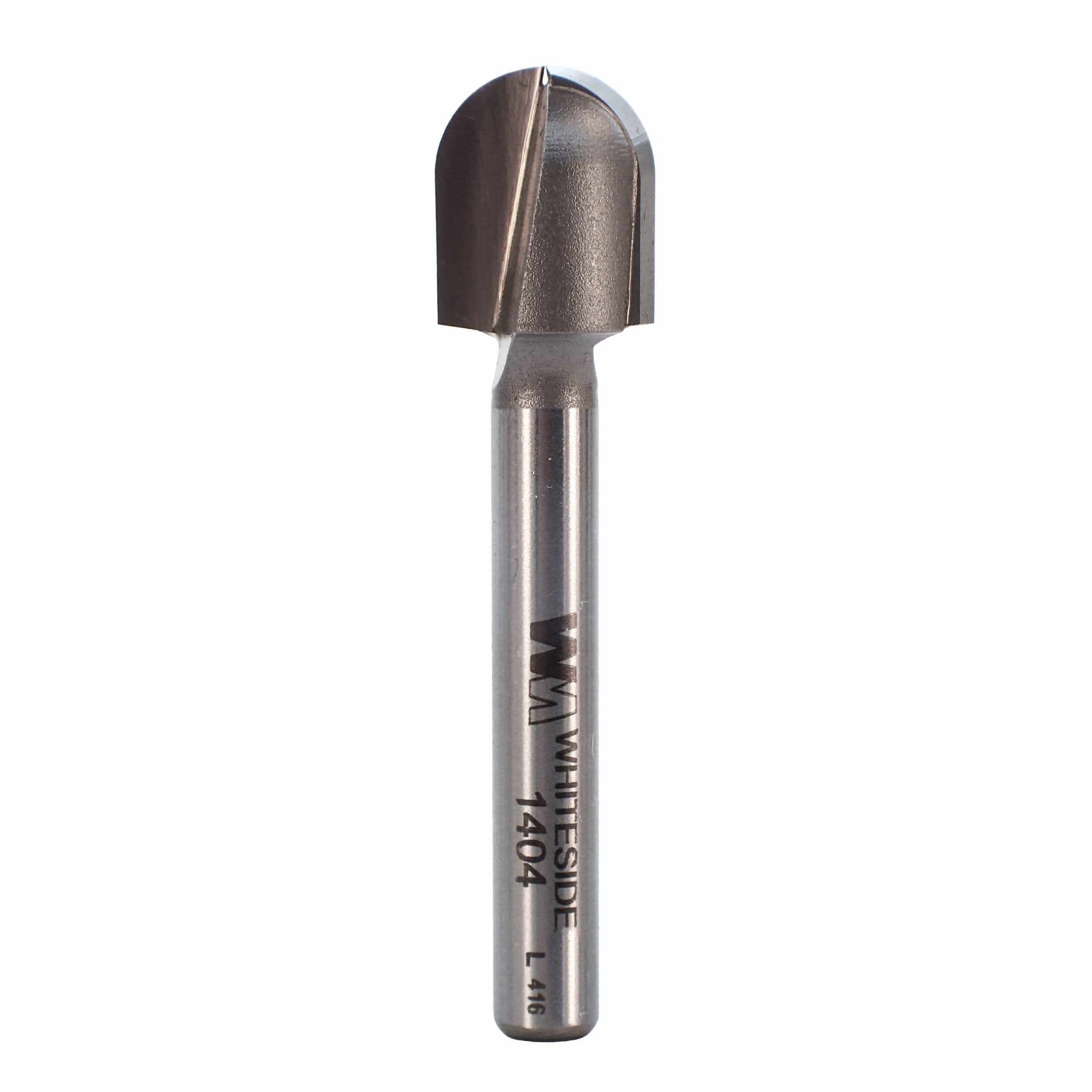 Round Nose / Core Box Router Bit - 1/4" SH - Image 3