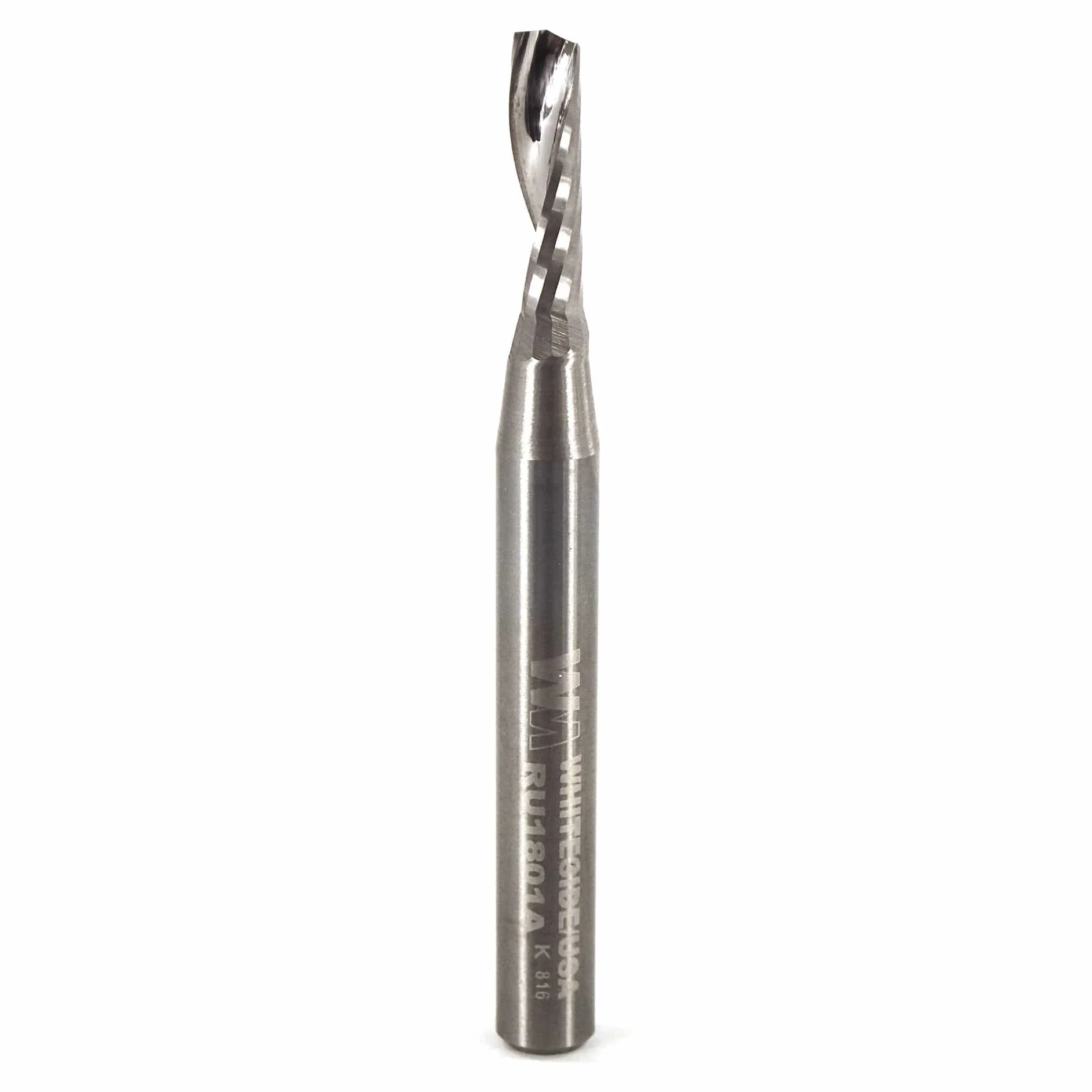 Single O-Flute Upcut Spiral Router Bit - 1/4" SH - Image 6