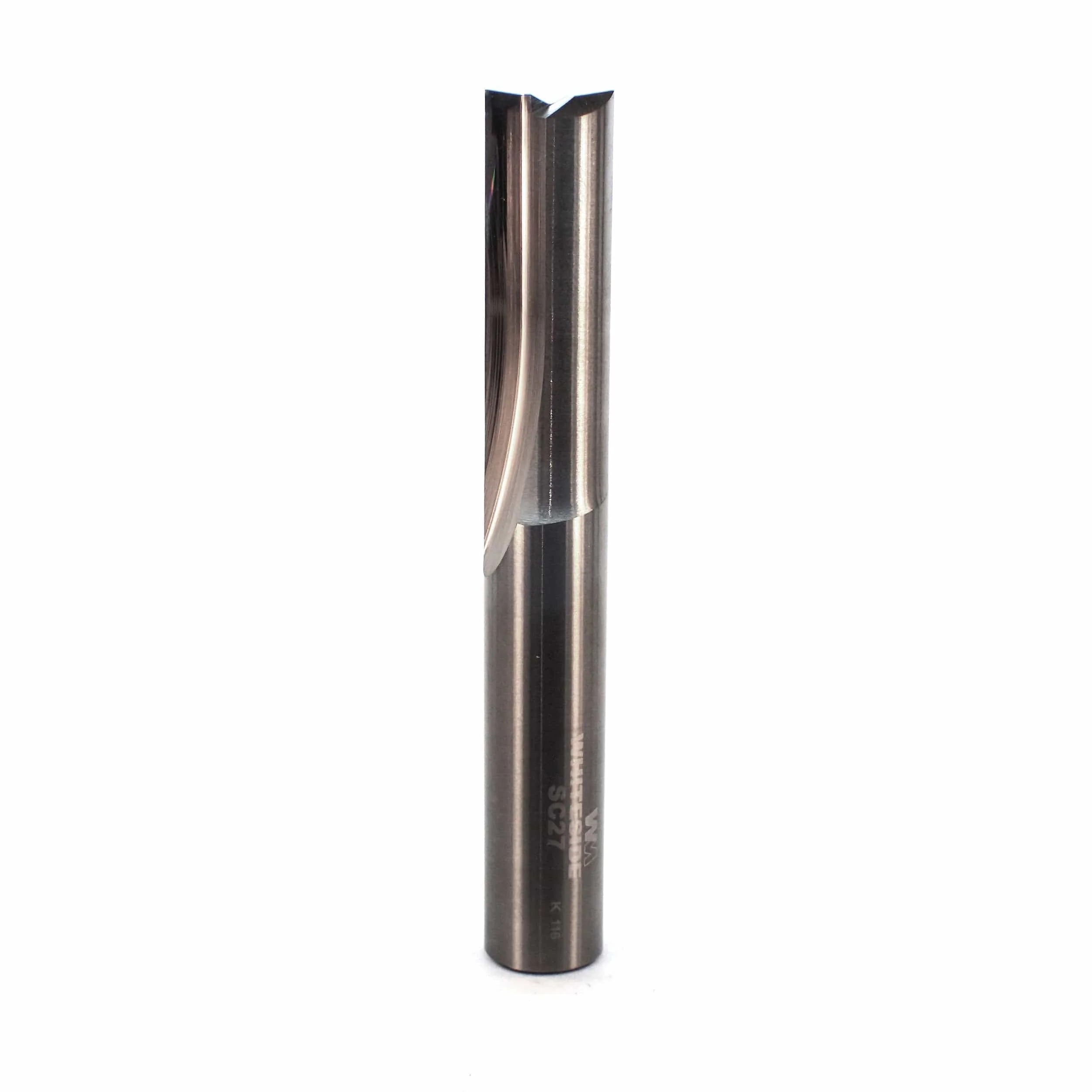 Solid Carbide Double Flute Straight Cut Router Bit - 1/2" SH - Image 8