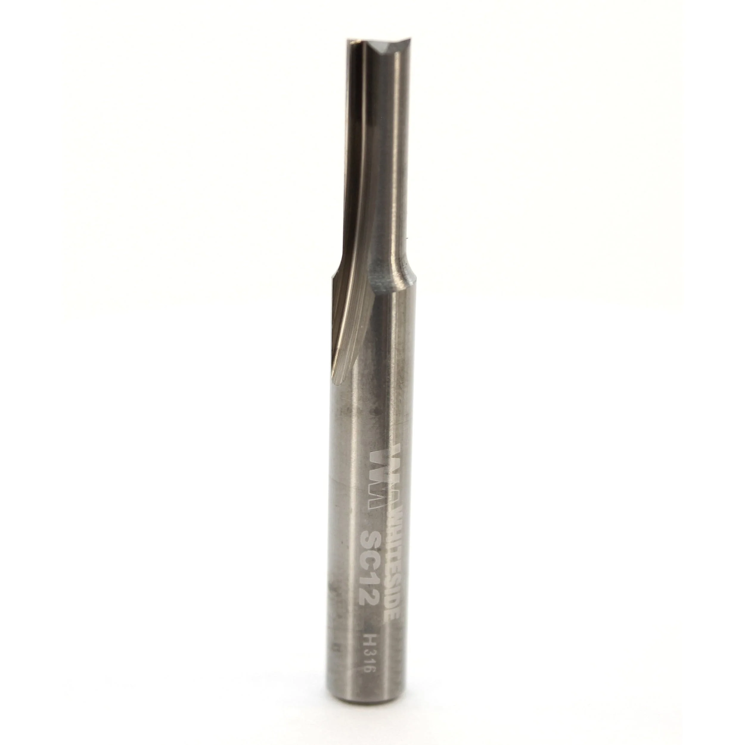 Solid Carbide Double Flute Straight Cut Router Bit - 1/4" SH - Image 7