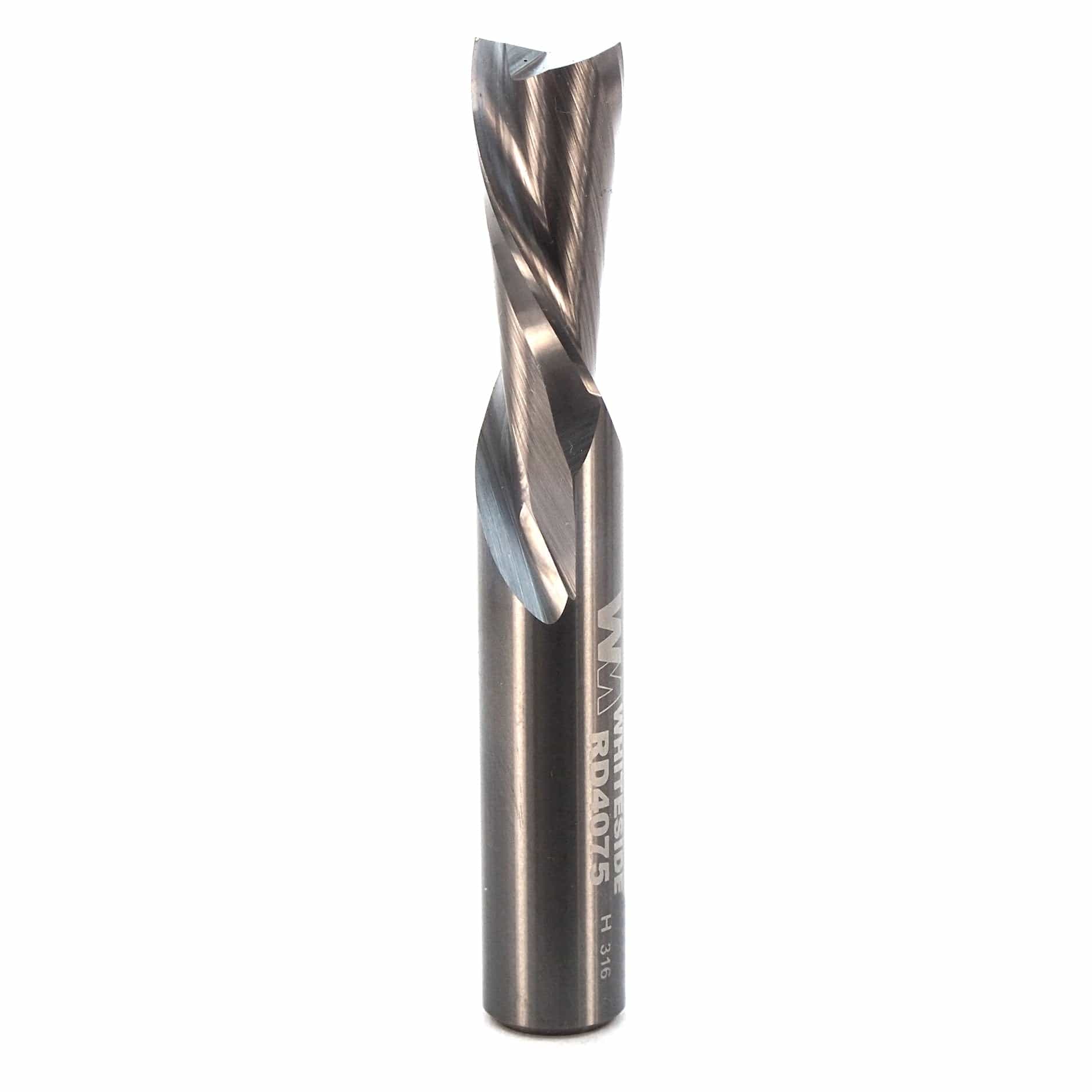 Standard Double Flute Spiral Router Bit - 3/8" SH