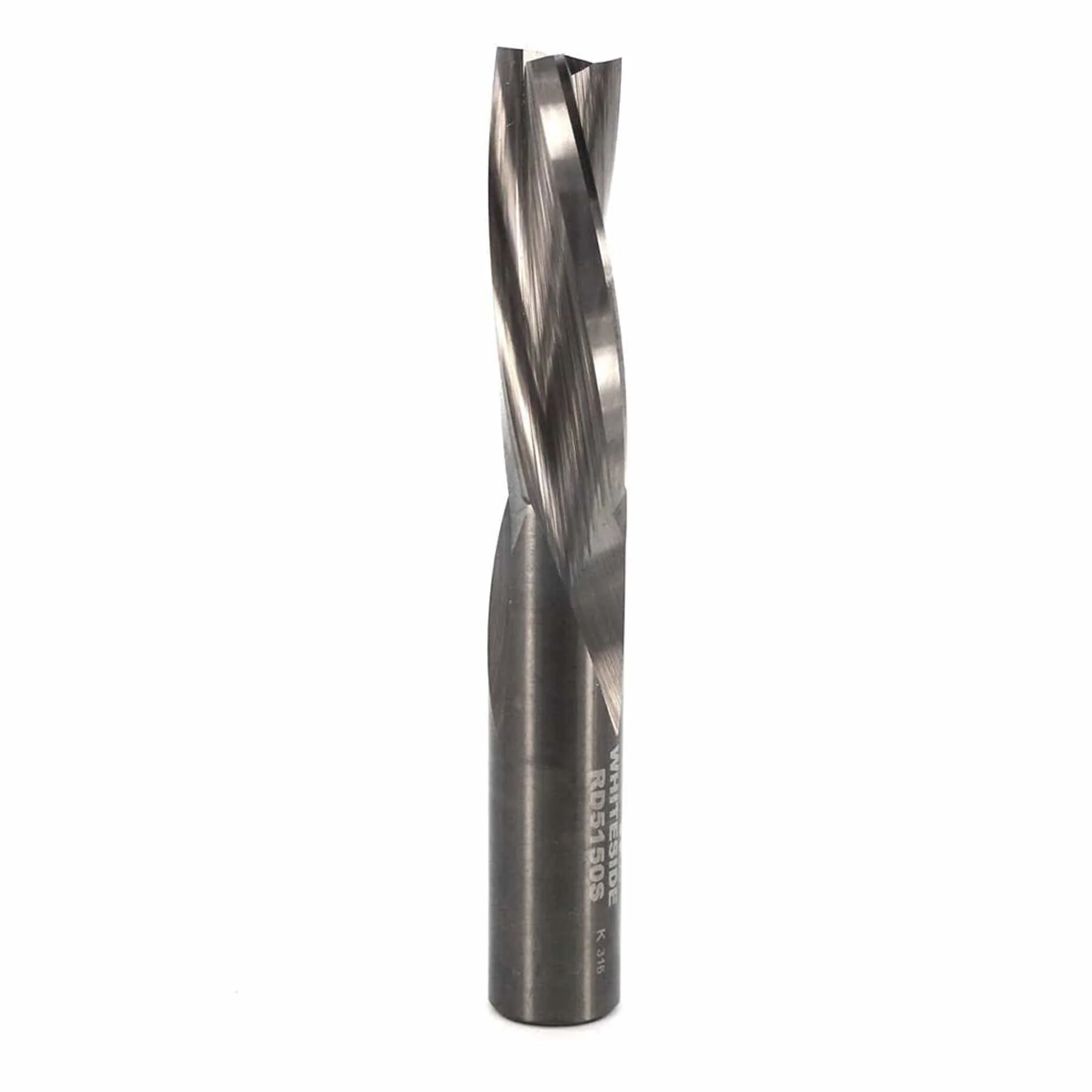 Triple Flute Slow Spiral Router Bit - 1/2" SH 1/2" CD - Image 2
