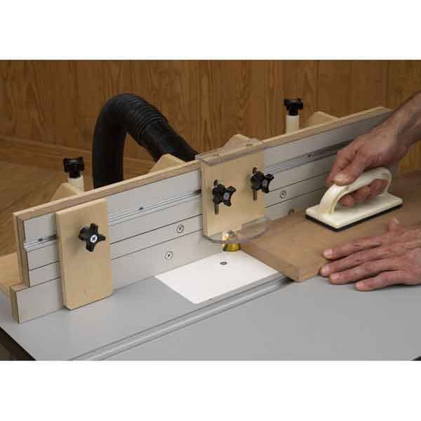 Downloadable Woodworking Project Plan to Build Router-Table Fence
