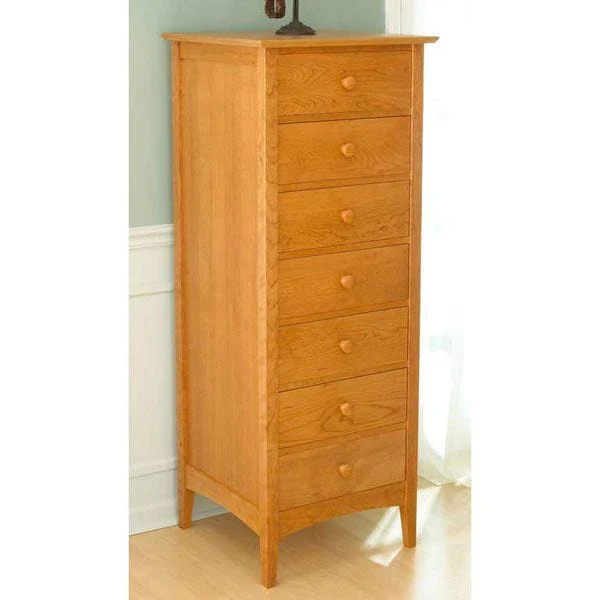 Woodworking Project Paper Plan to Build 7 Drawer Lingerie Chest