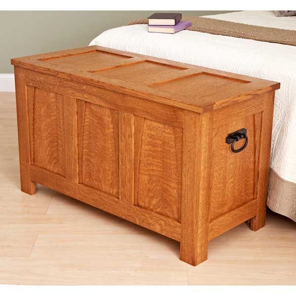 Woodworking Project Paper Plan to Build A Beauty of a Blanket Chest