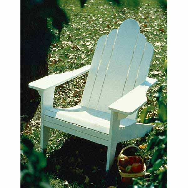 Woodworking Project Paper Plan to Build Adirondack Lawn Chair