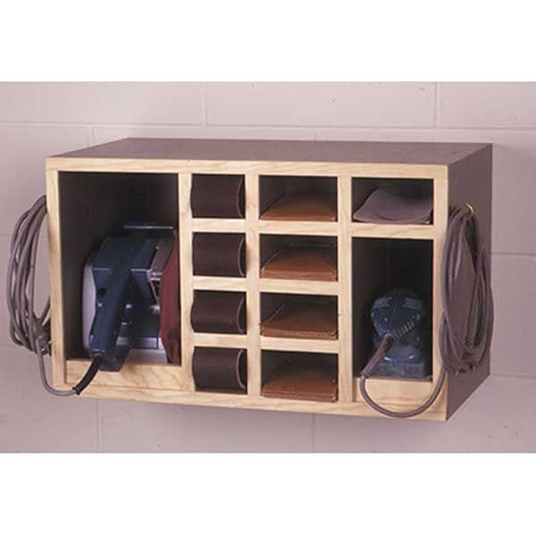 Woodworking Project Paper Plan to Build All-In-One Sander Cabinet