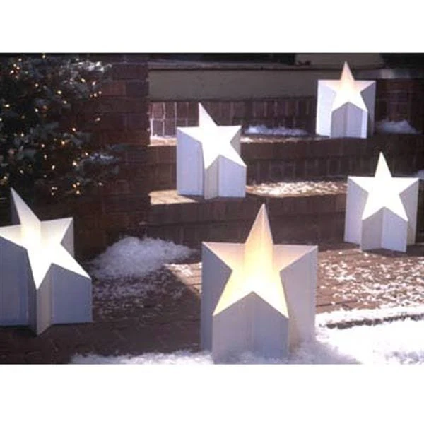 Woodworking Project Paper Plan to Build All-Star Luminaria