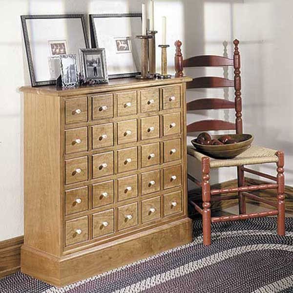 Woodworking Project Paper Plan to Build Apothecary's Friend Cabinet